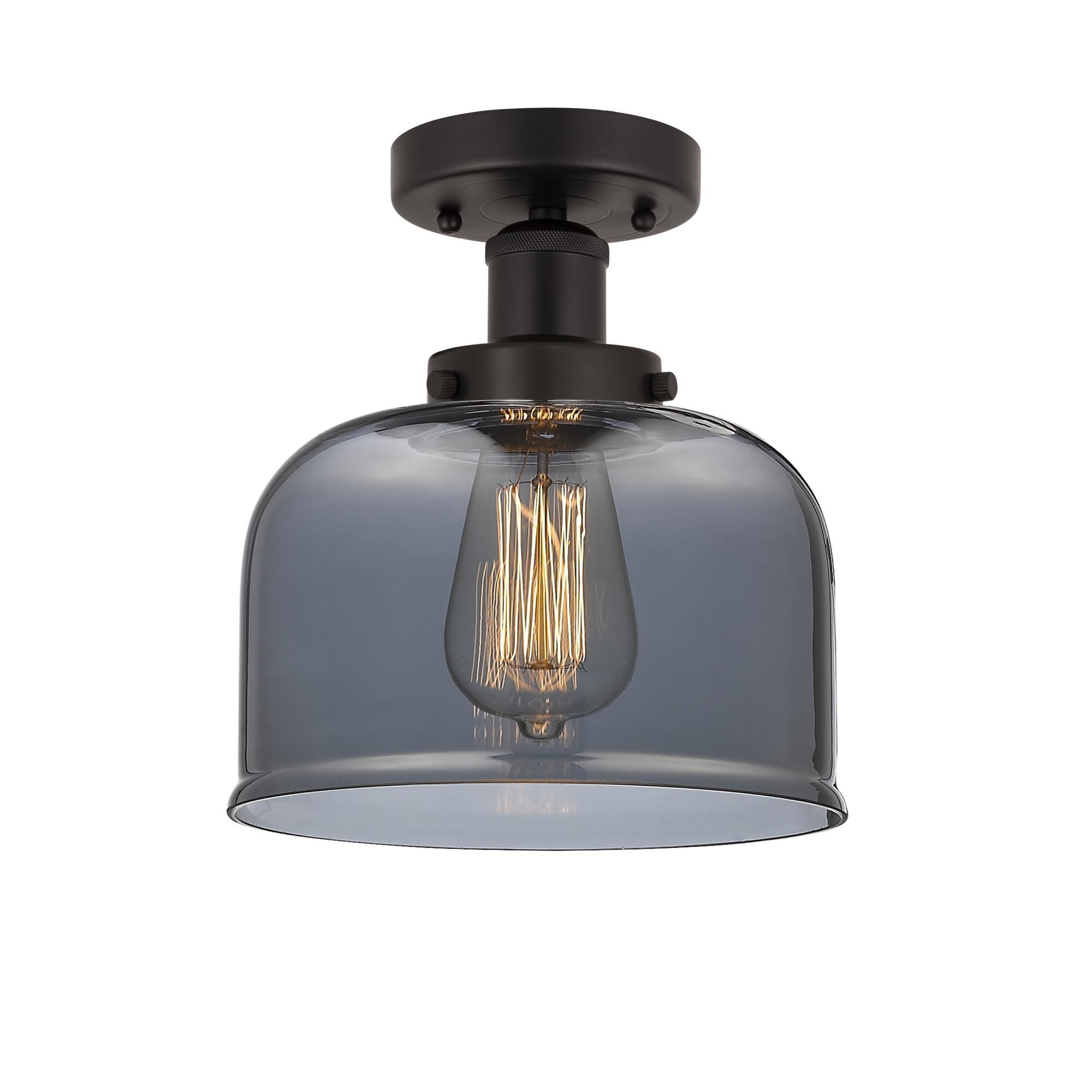 Bruno Marashlian Bell 6 Inch 1 Light Semi Flush Mount by Innovations Lighting