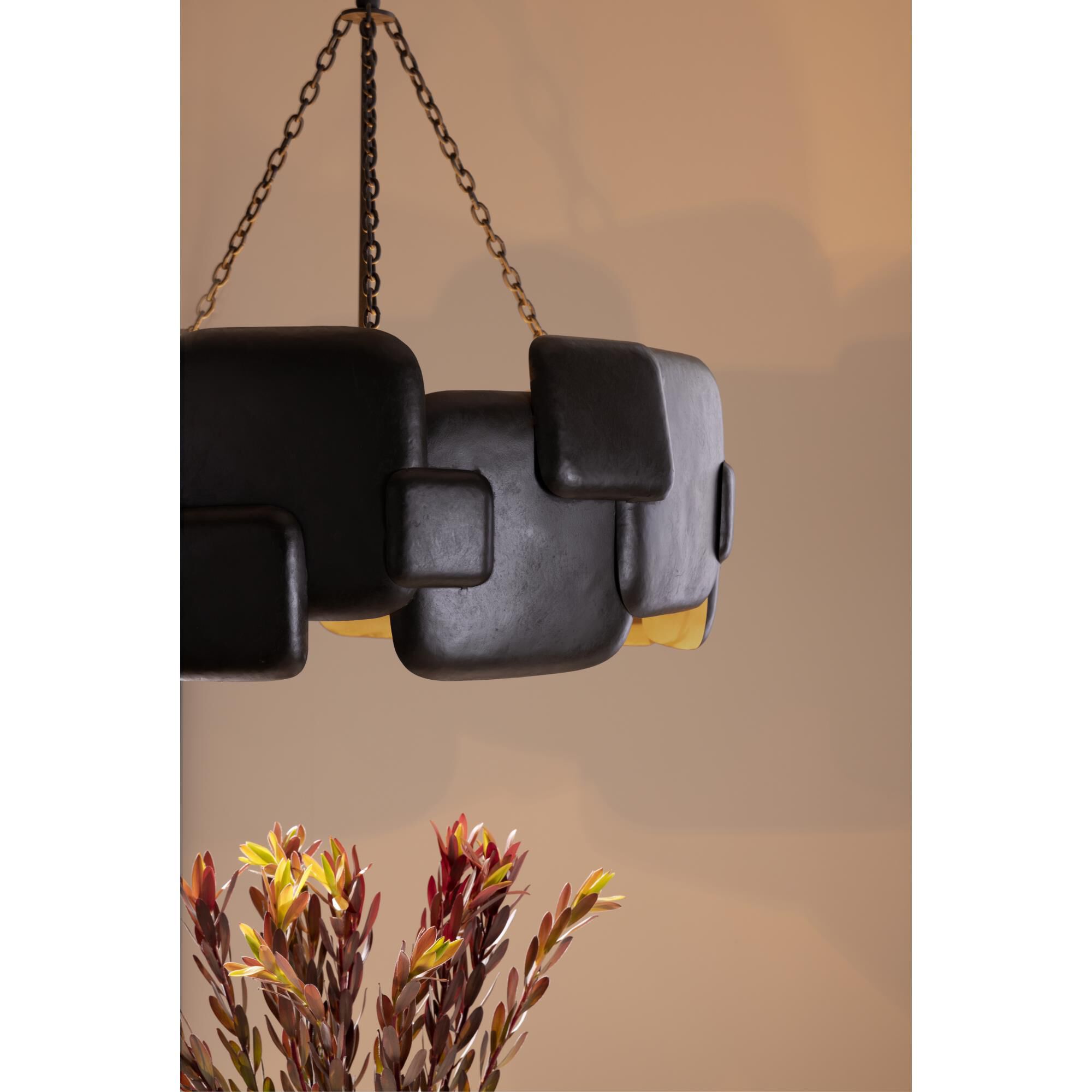 Shown in Blackened Iron finish