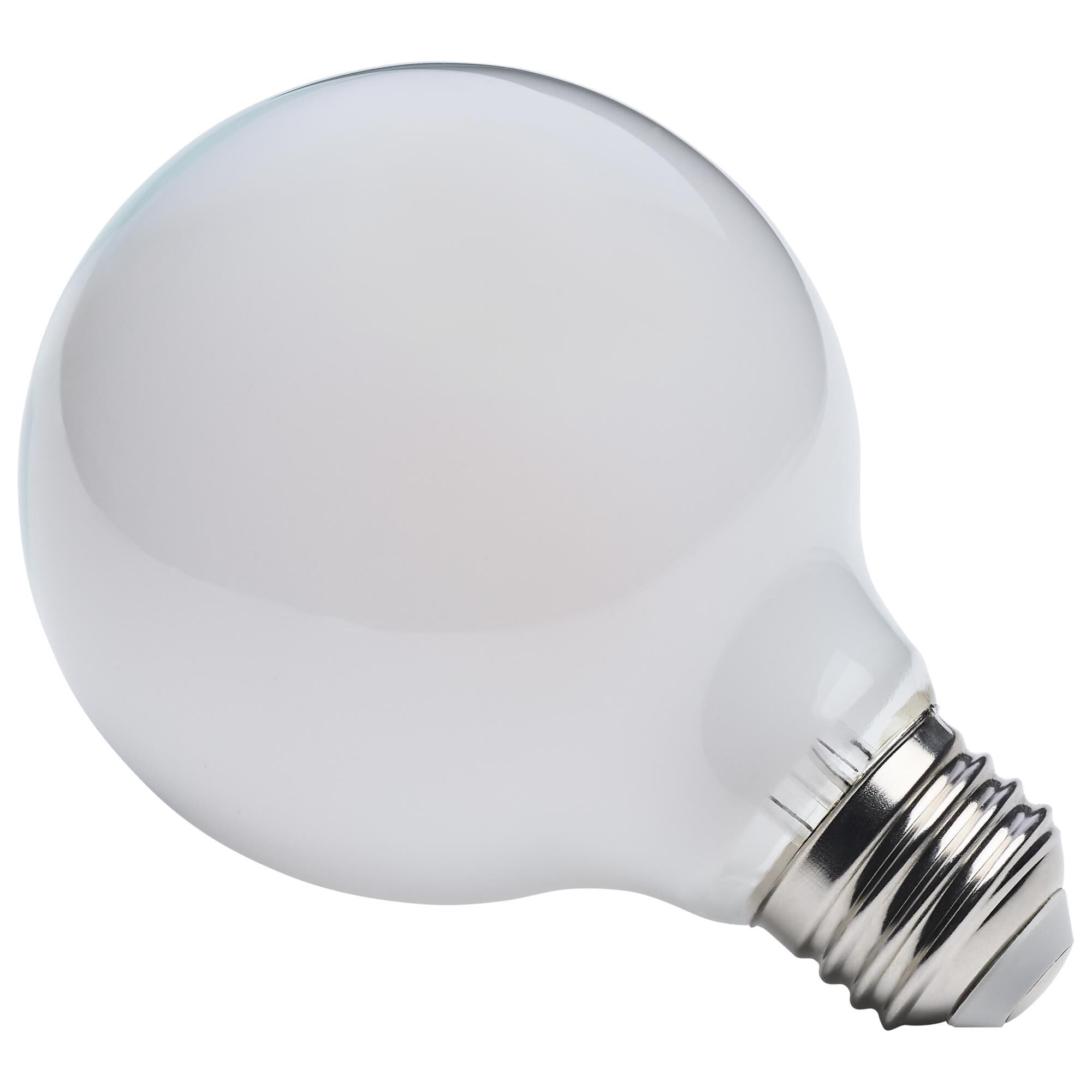 Dimmable 8 Watt 3000K G25 LED Light Bulb,