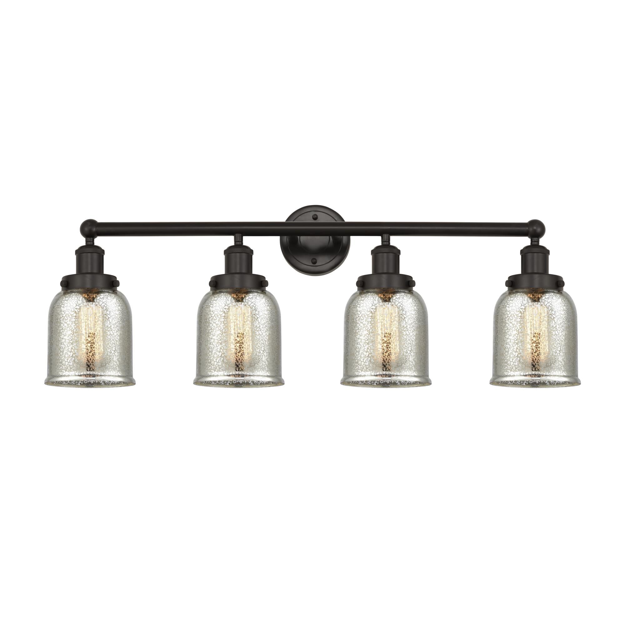 Shown in Oil Rubbed Bronze, Mercury finish and Mercury glass and Mercury Glass shade