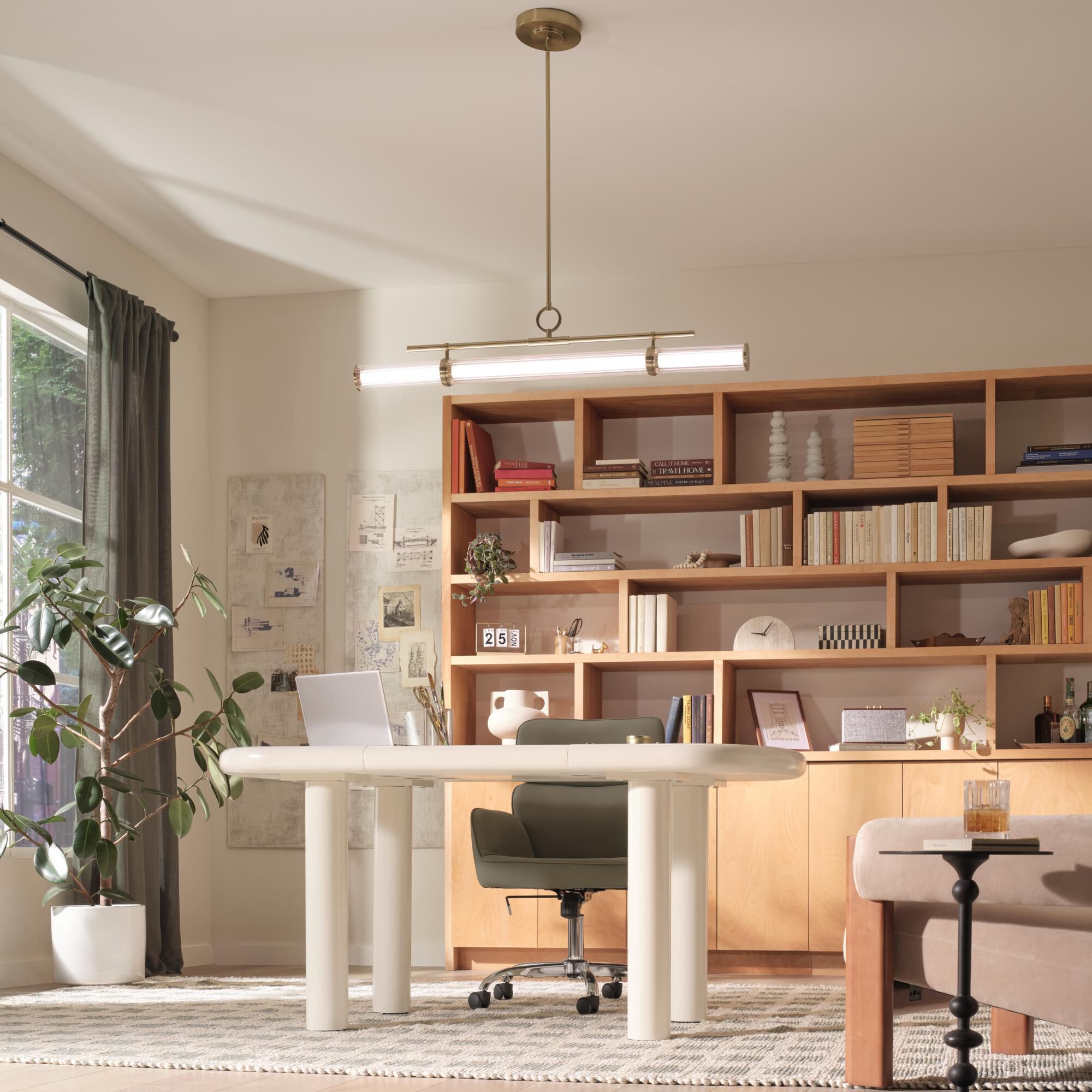 Riven 48 Inch Linear Suspension Light by Kichler Lighting