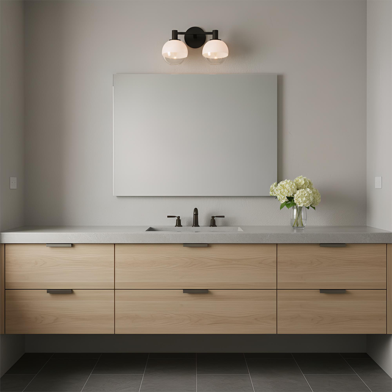 Sean Lavin Torian 15 Inch 2 Light Bath Vanity Light by Visual Comfort Studio