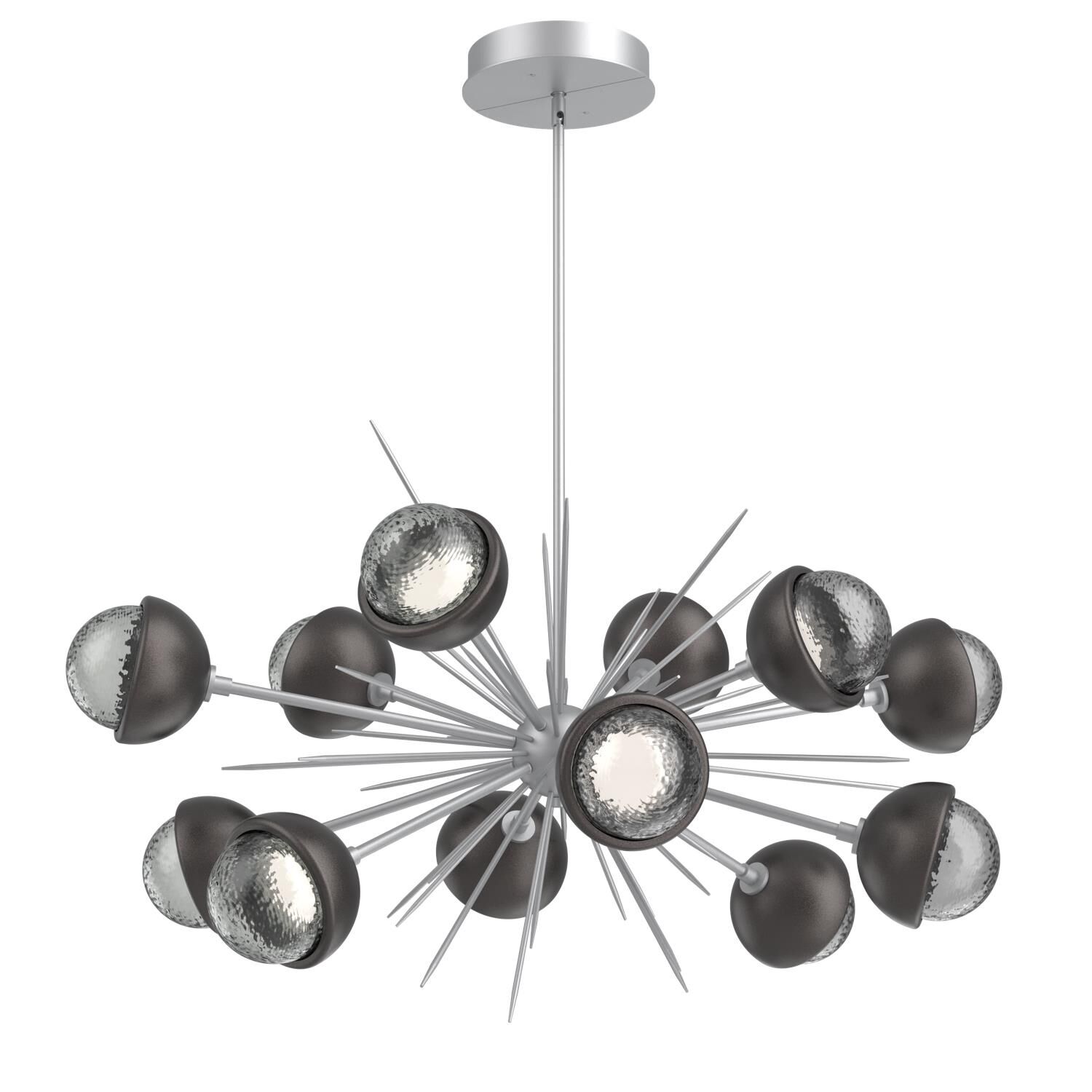 Shown in Classic Silver finish and Smoke glass and Graphite accent