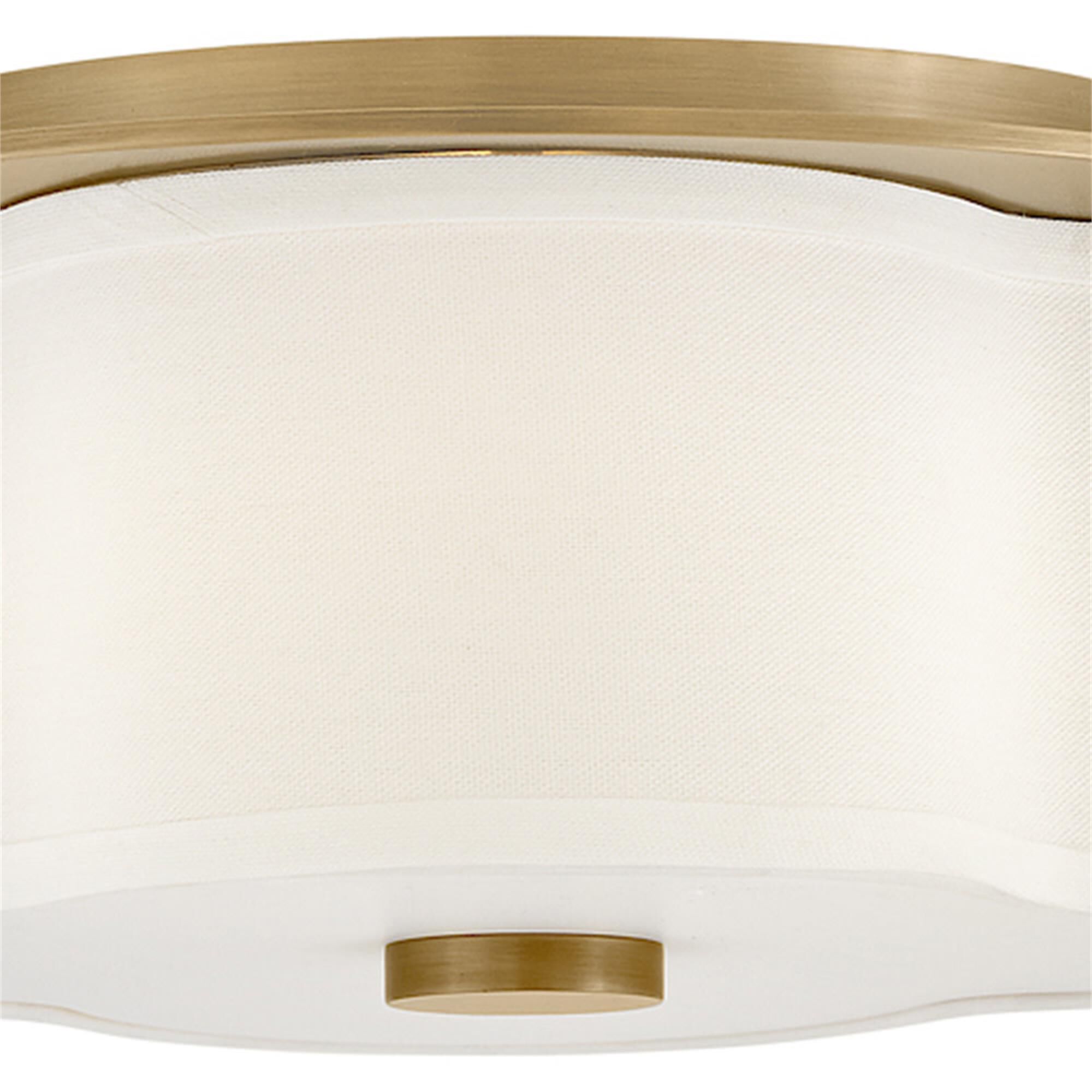 Delaney 14 Inch 2 Light Flush Mount,