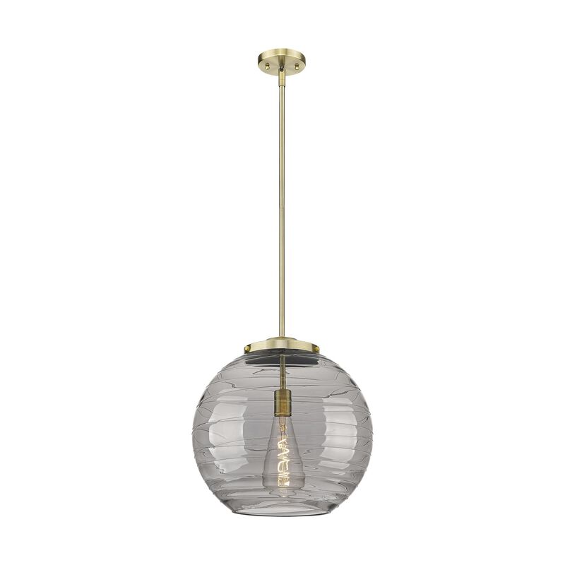 Bruno Marashlian Athens Deco Swirl 16 Inch Large Pendant by Innovations Lighting