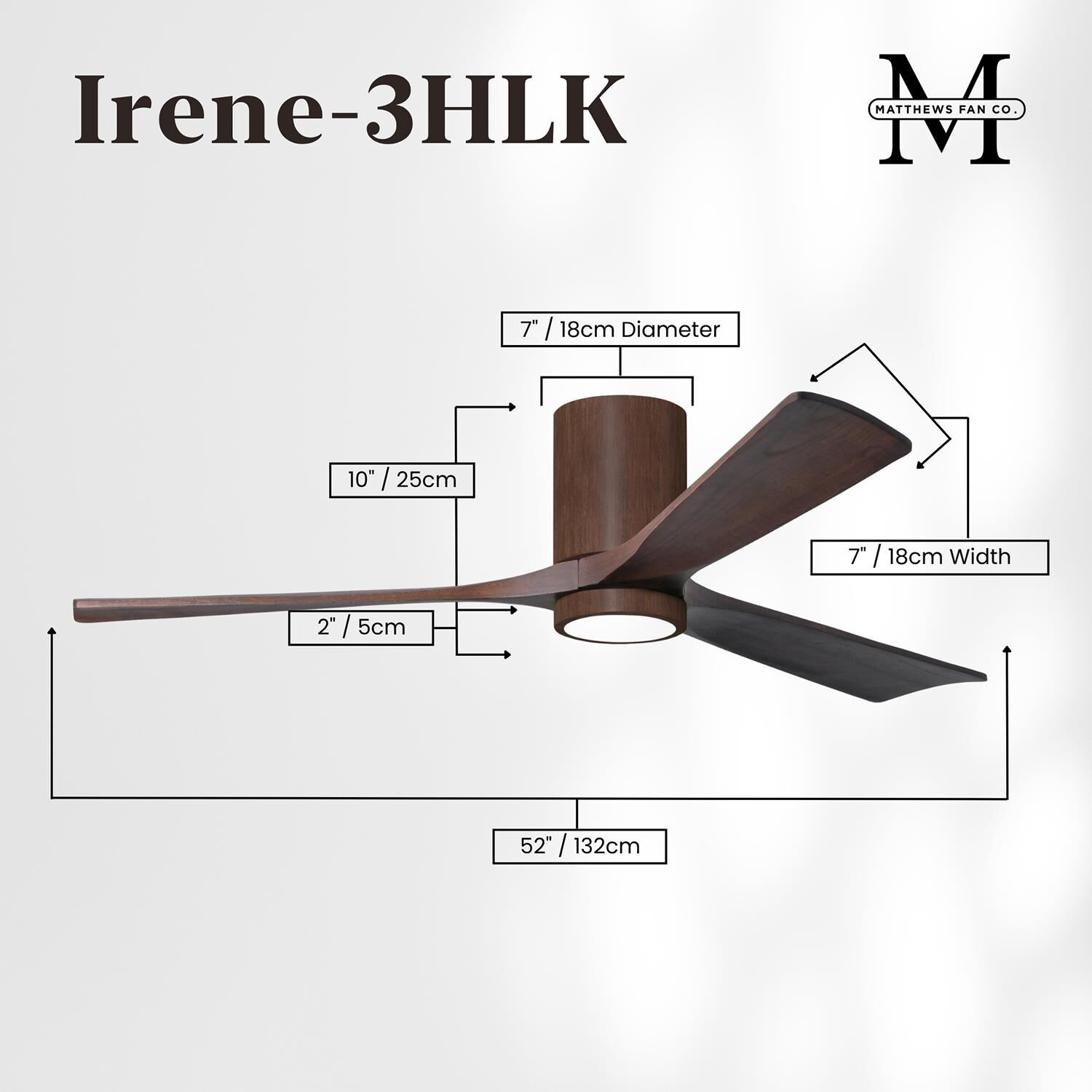 Shown in Walnut Tone finish