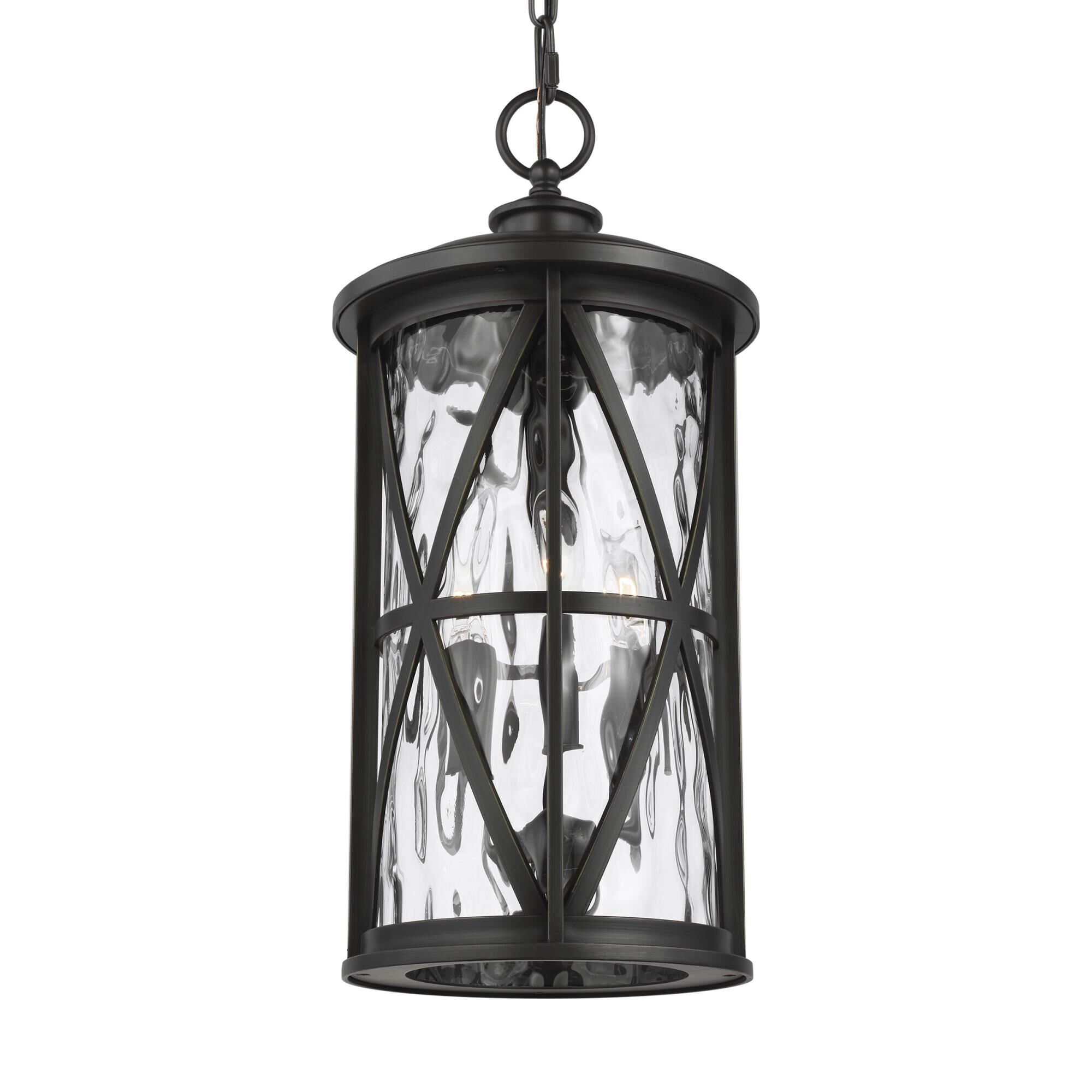 Shown in Antique Bronze finish and Water glass