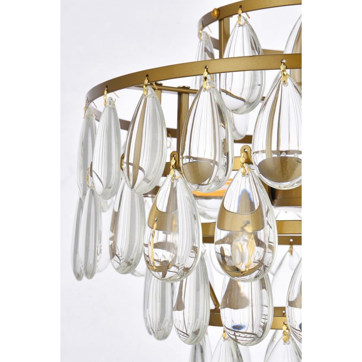 Mila 14 Inch Large Pendant by Elegant Lighting