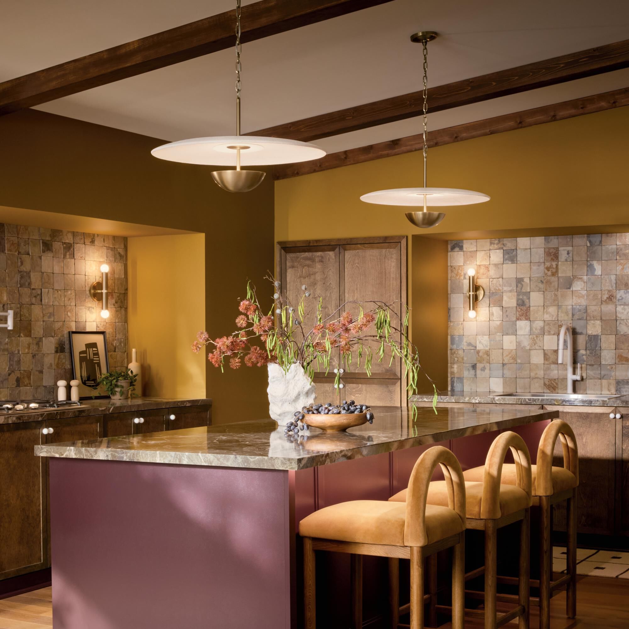 Shown in Champagne Bronze finish
