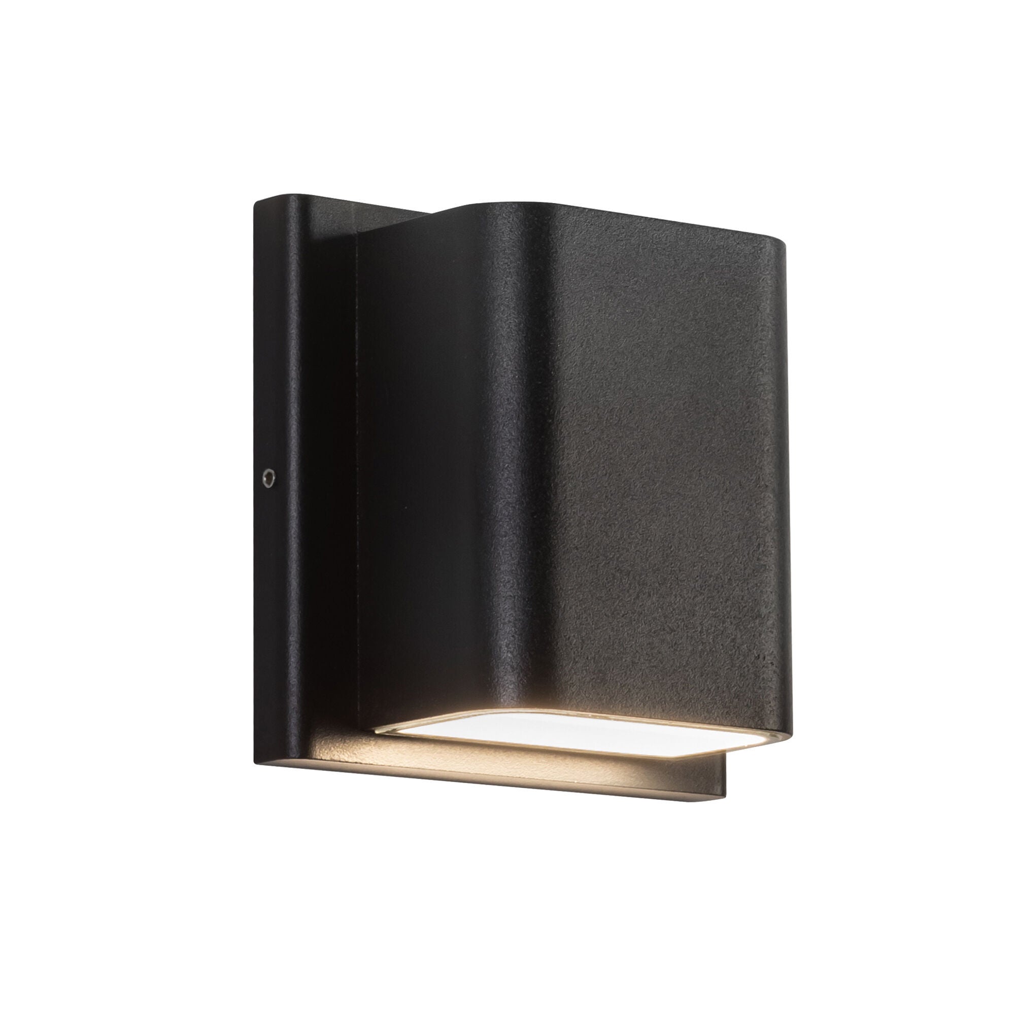 Shown in Black finish and Clear glass