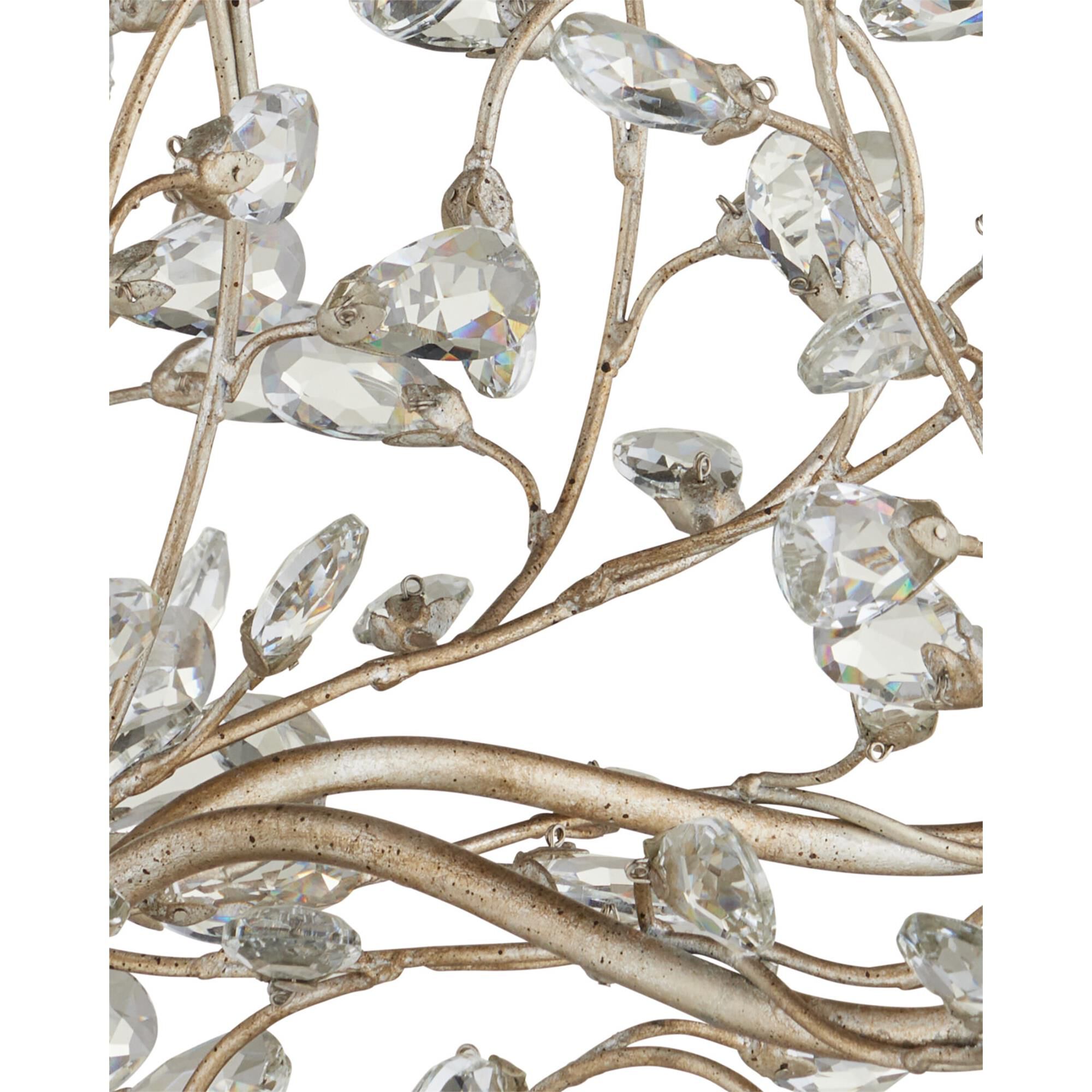 Crystal Bud 18 Inch 3 Light Mini Chandelier,