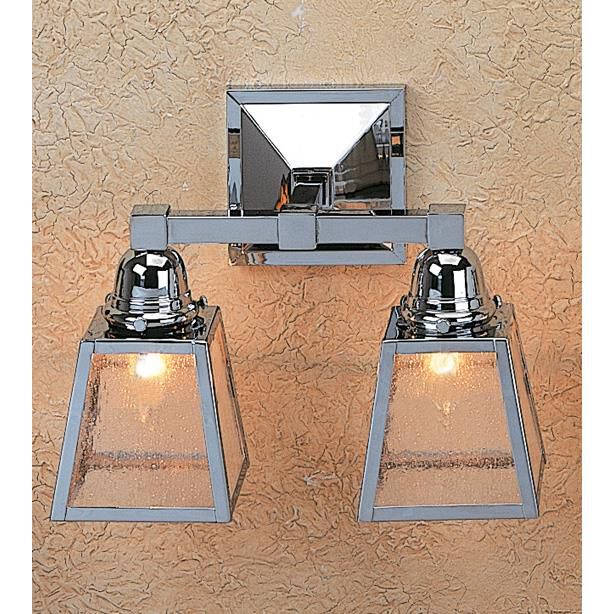 A-Line 13 Inch 2 Light Bath Vanity Light by Arroyo Craftsman