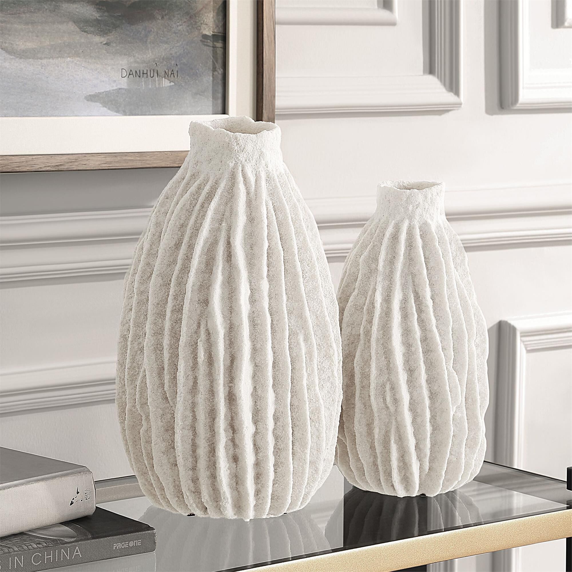 Ivory Ridge Vase,
