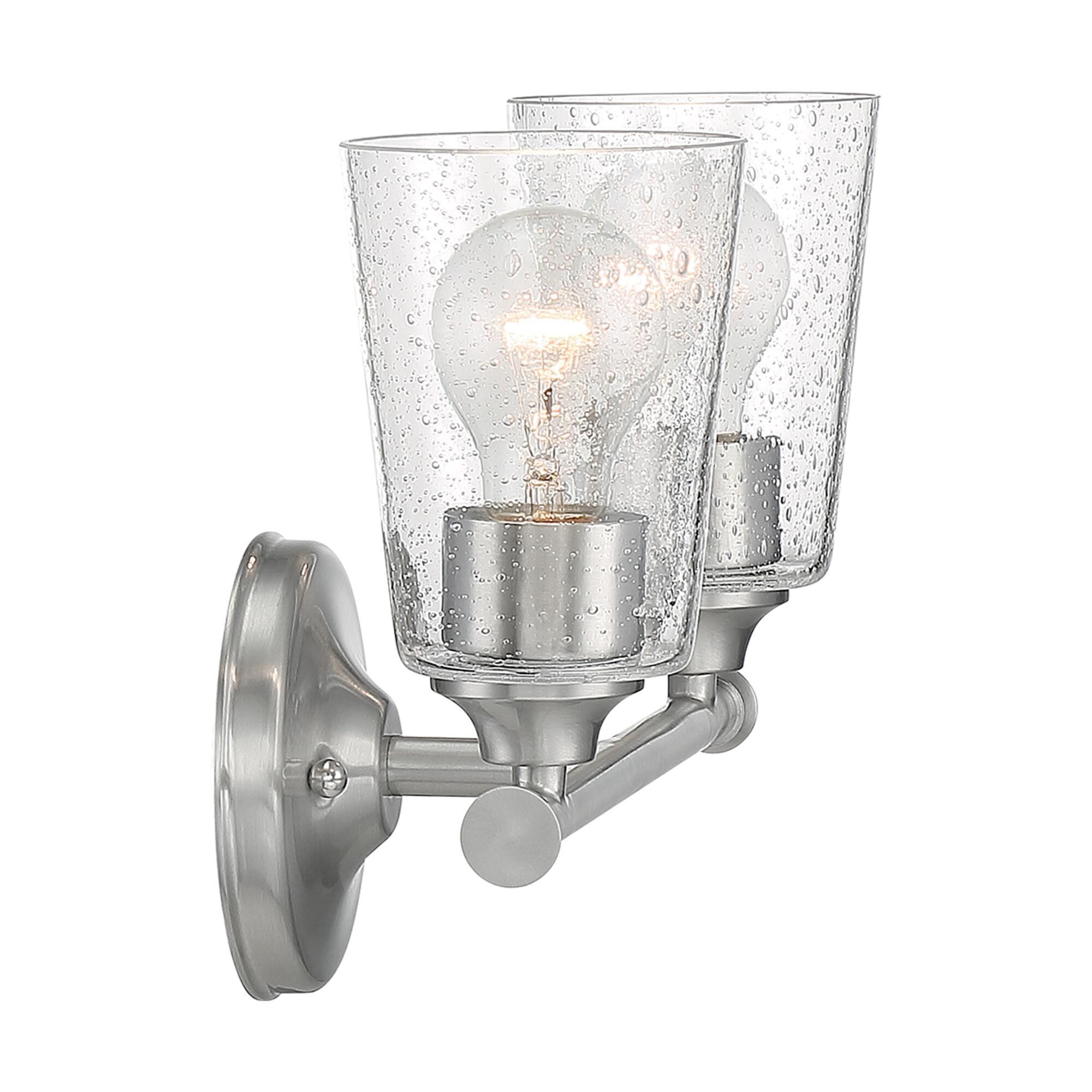 Bransel 12 Inch 2 Light Bath Vanity Light by Nuvo Lighting