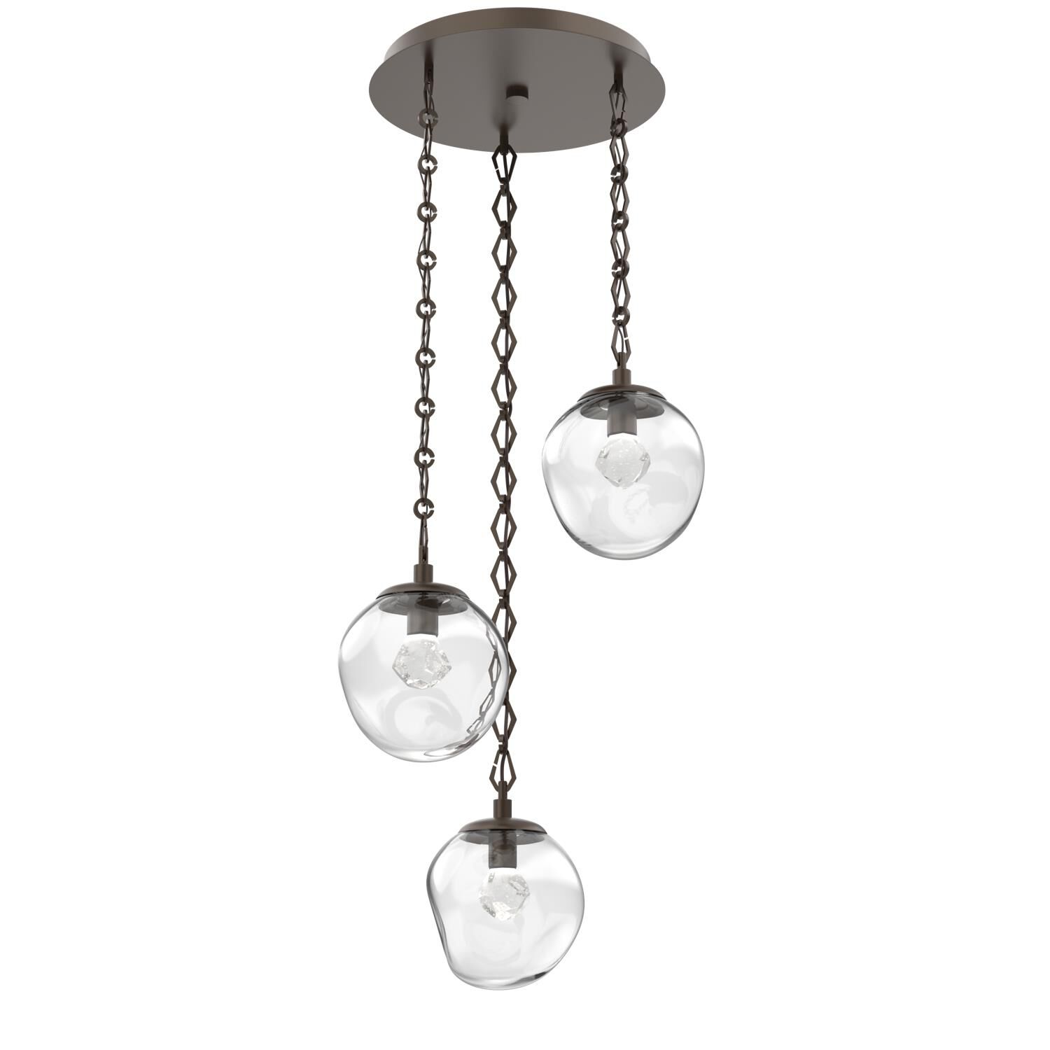 Levi Wilson Aster Led 22 Inch Multi Light Pendant by Hammerton Studio