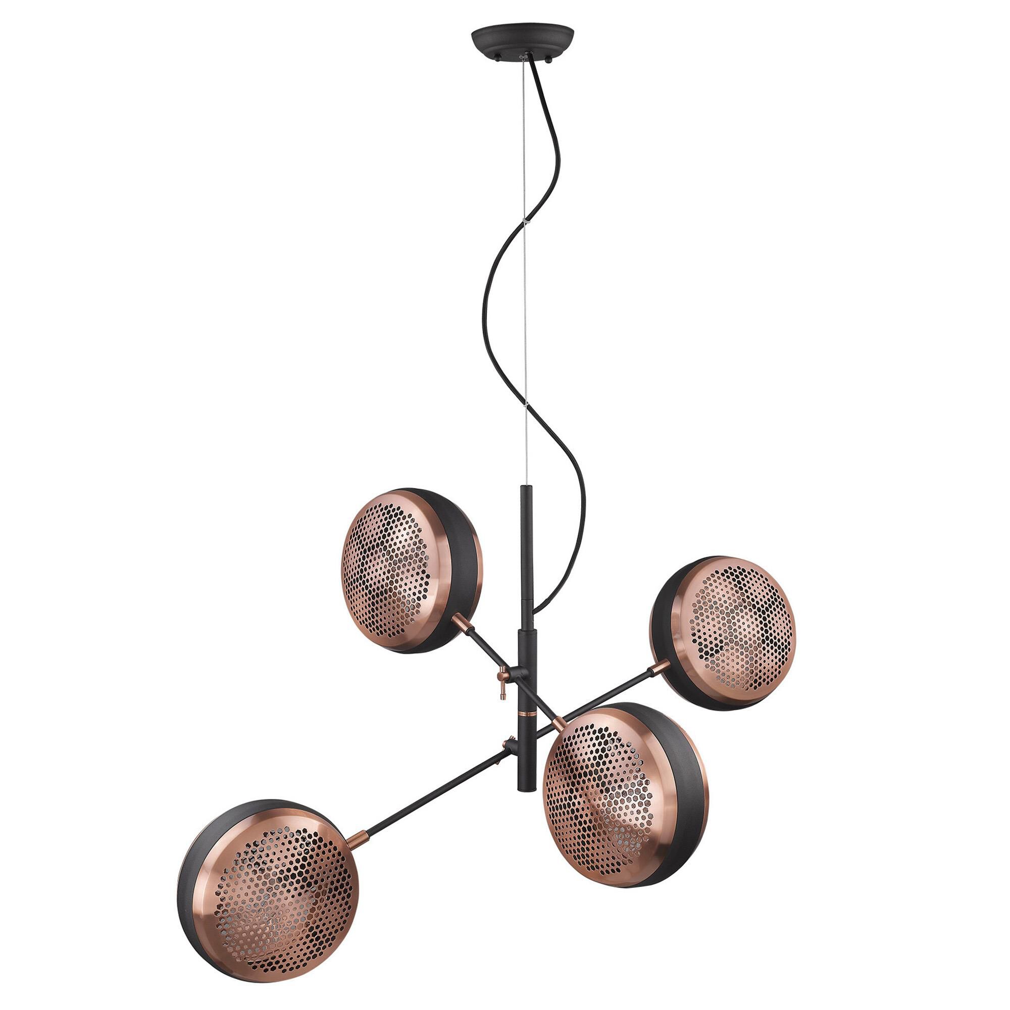 Tholos 39 Inch 4 Light Multi Light Pendant by Trend Lighting