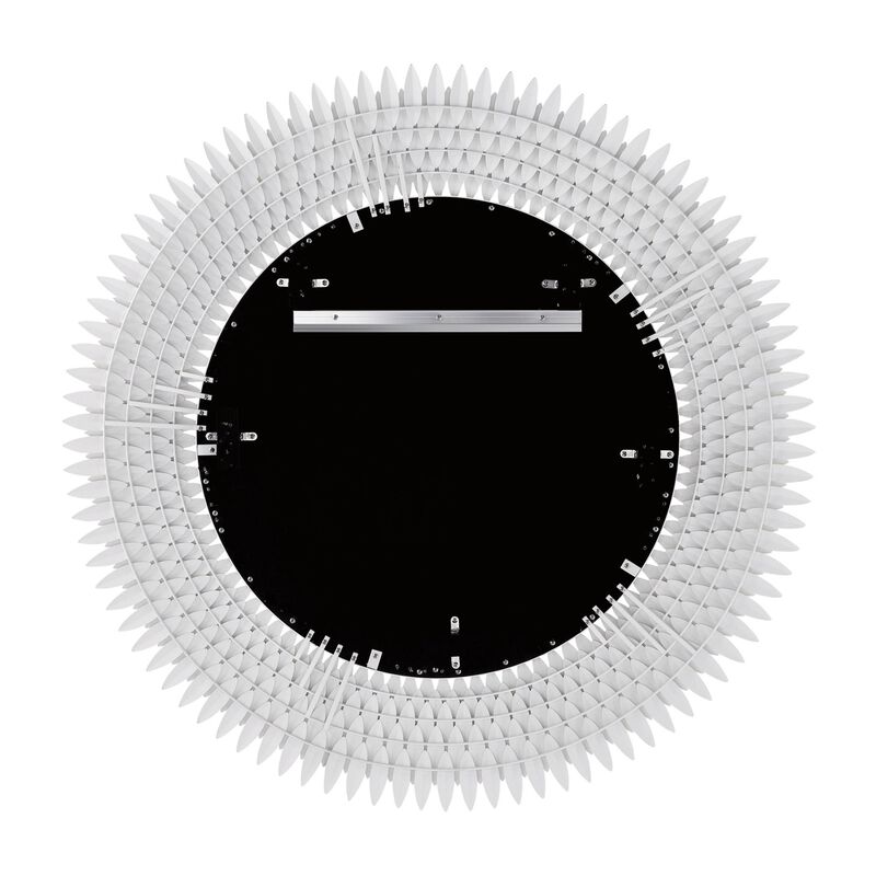 Broche Medium Decorative Mirror by Crystorama