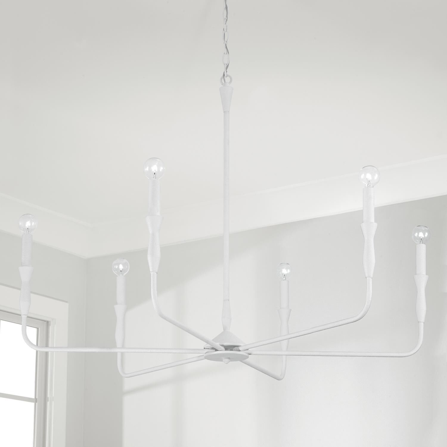 Paloma 41 Inch 6 Light Chandelier by Capital Lighting Fixture Company