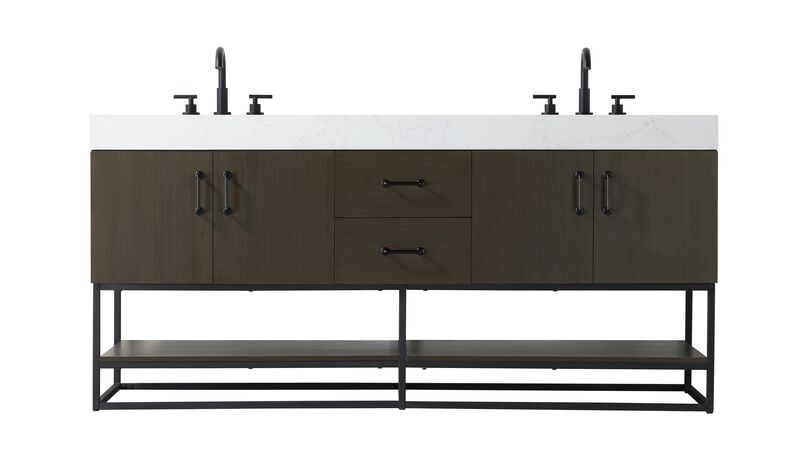 Caroline 72 Inch Bath Vanity by Elegant Dcor