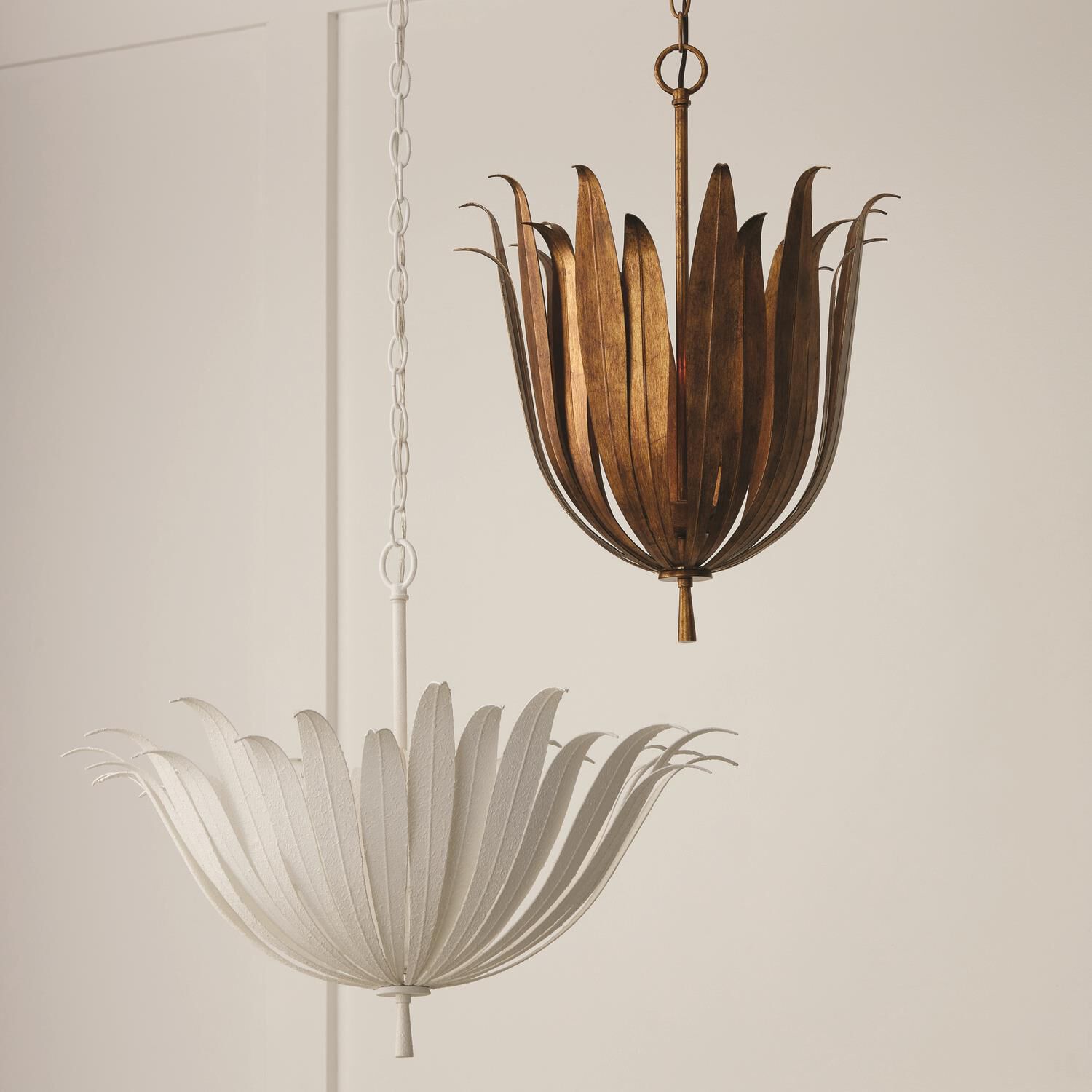 Shown in Textured White finish