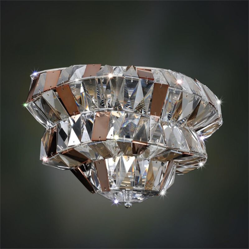 Gehry Medium 2 Light Wall Sconce by Allegri