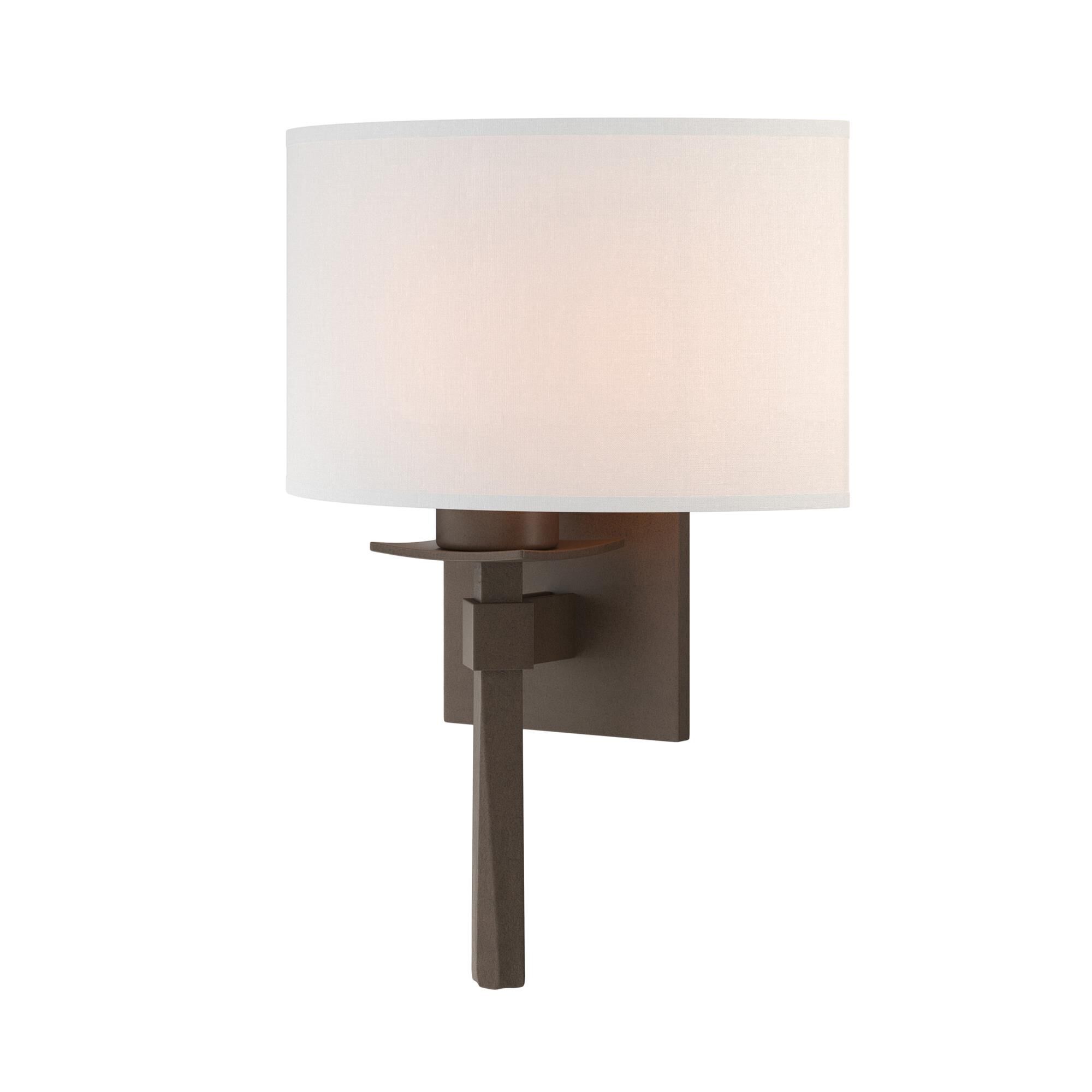 Shown in Bronze finish and Natural Anna shade