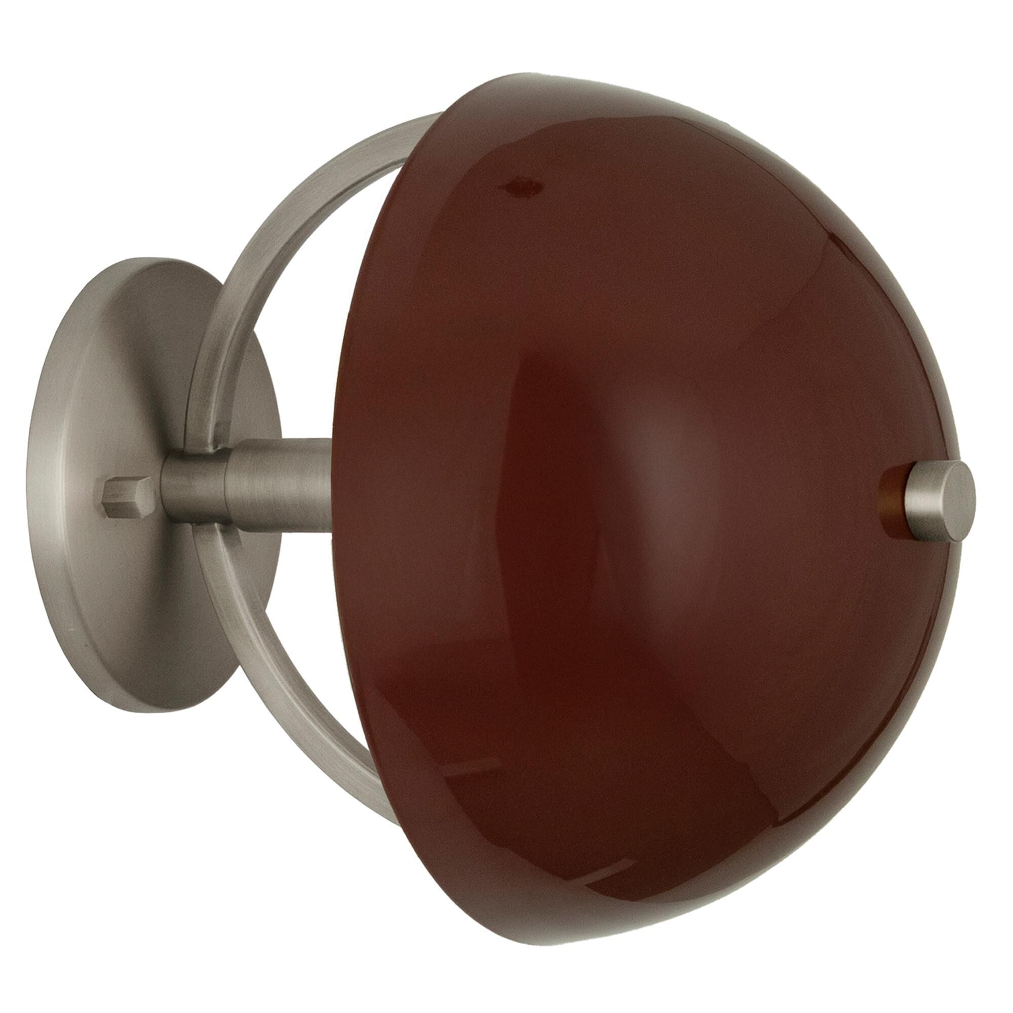Shown in Pewter finish and Oxblood shade