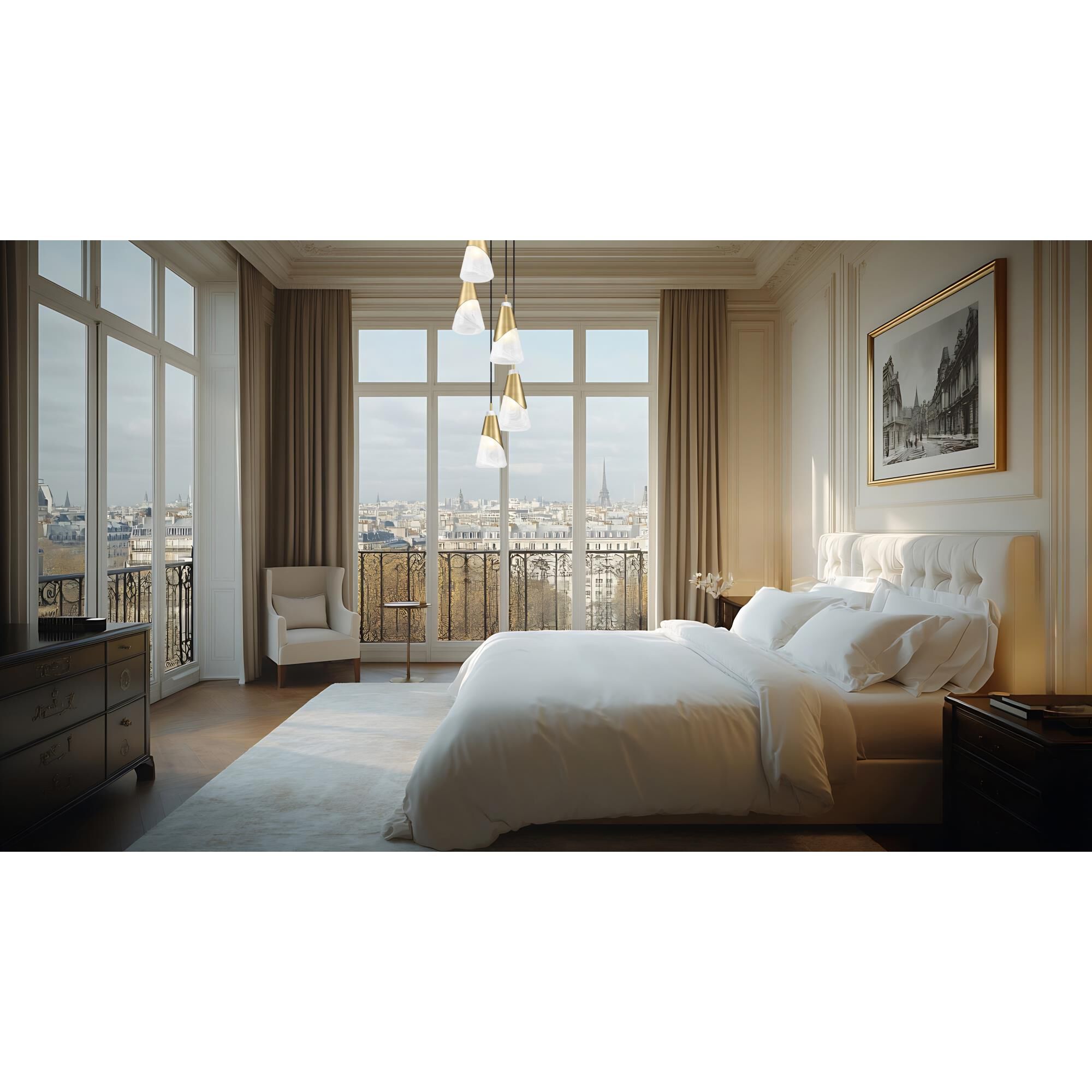 Aimie 12 Inch Multi Light Pendant by Z Lite