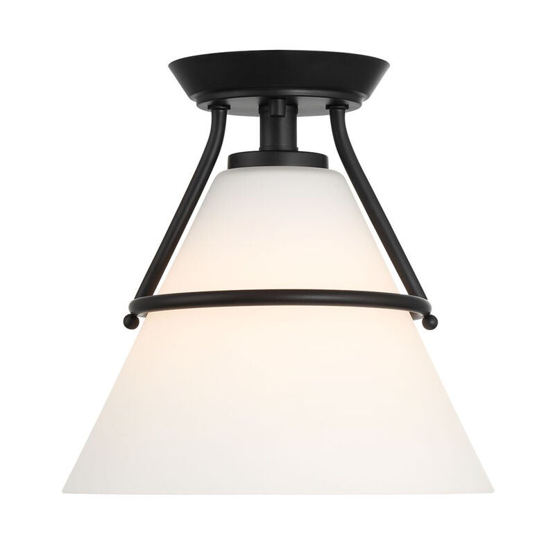 10 Inch Semi Flush Mount by Meridian Lighting