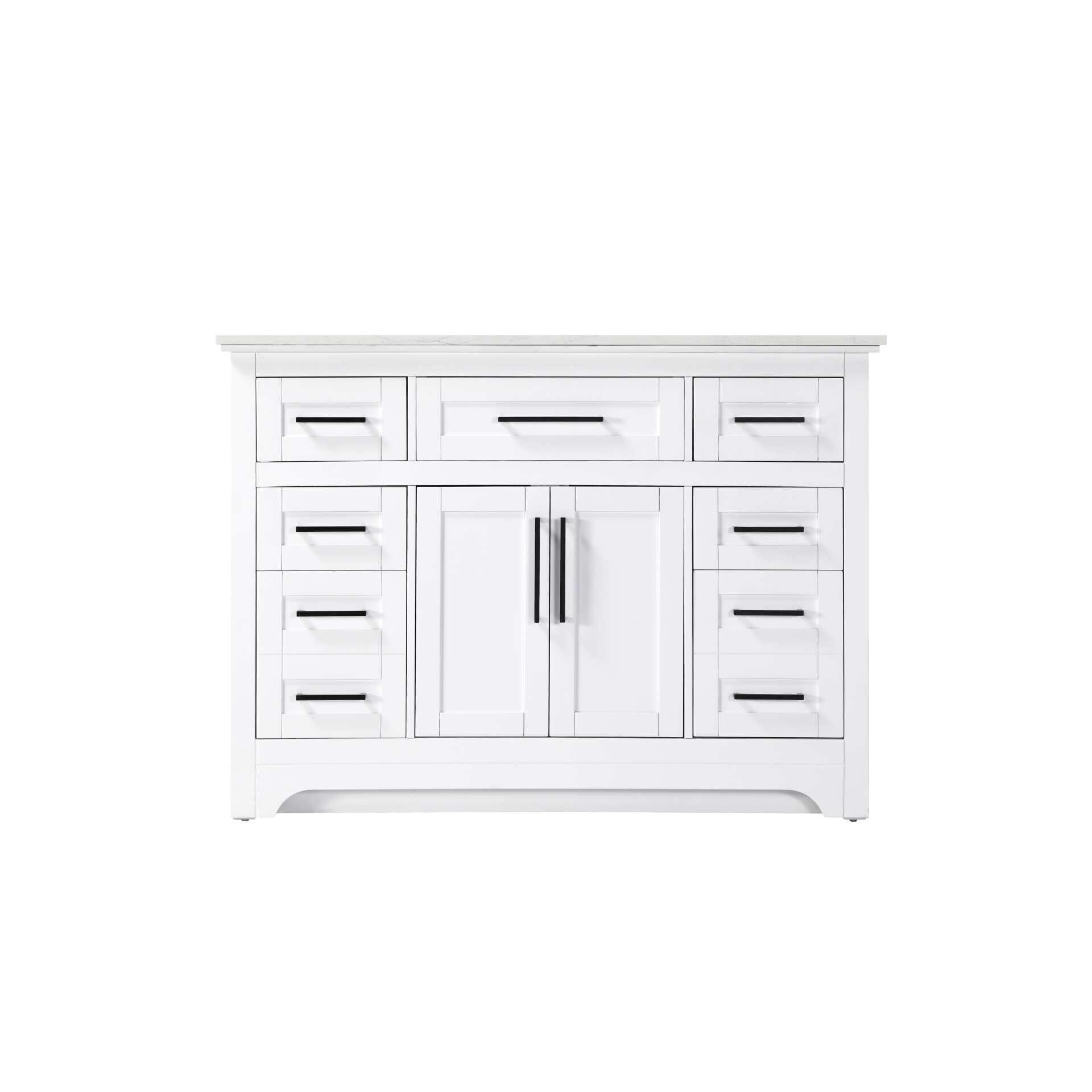 Shown in White finish