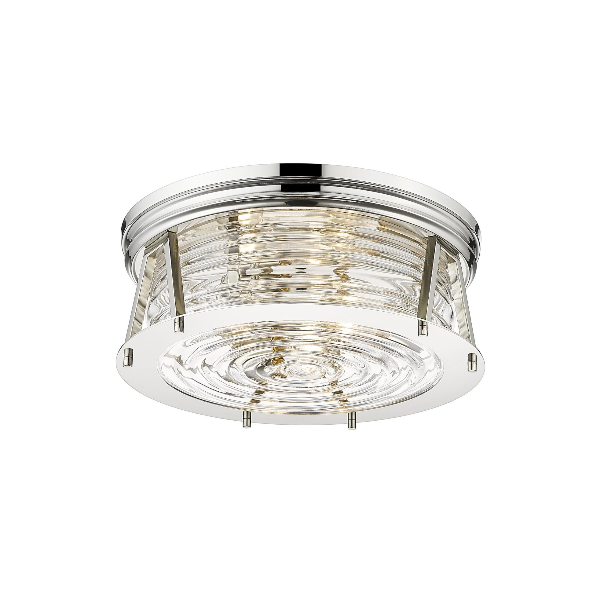 Cape Harbor 16 Inch 3 Light Flush Mount by Z-Lite