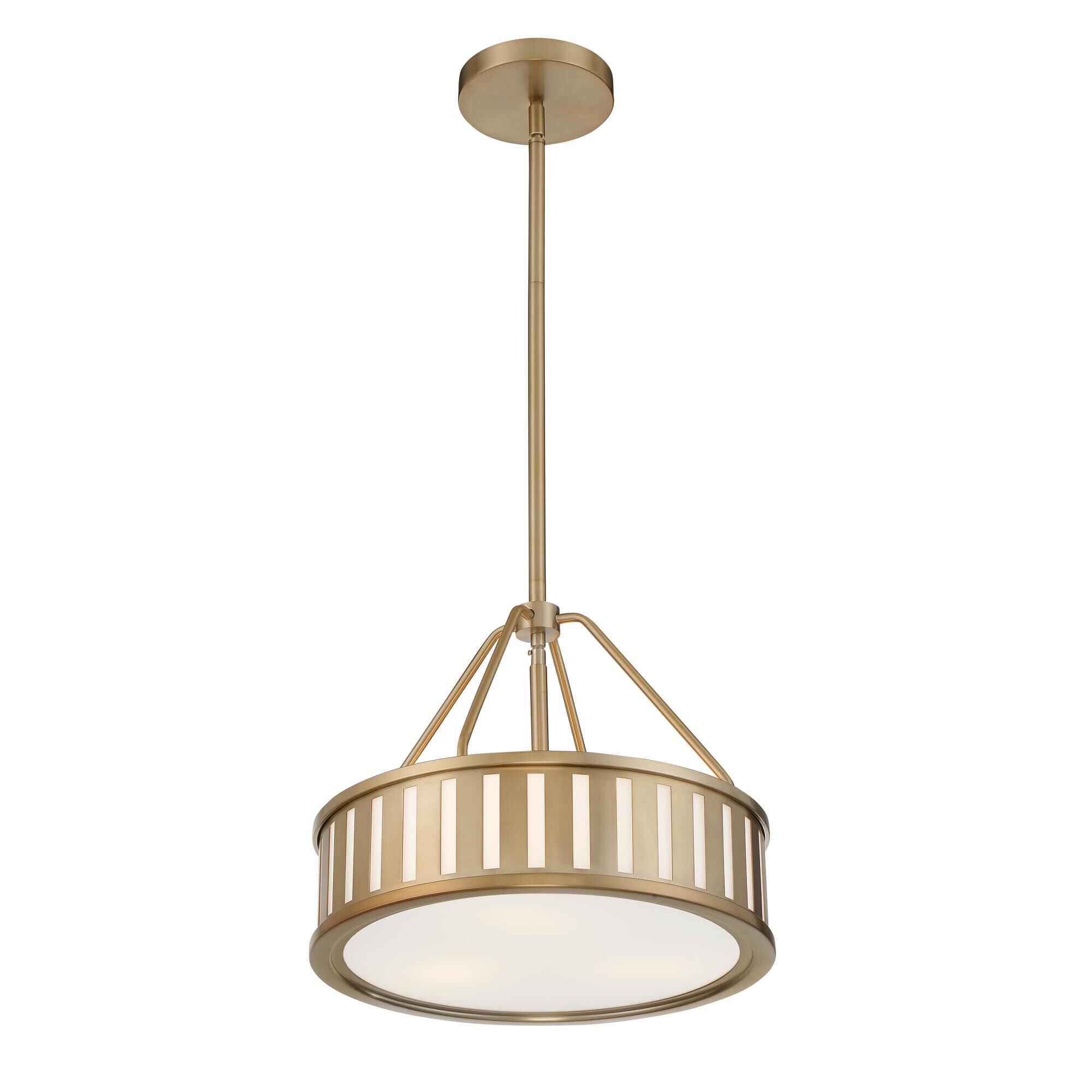 Kendal 15 Inch 3 Light Mini Chandelier by Crystorama