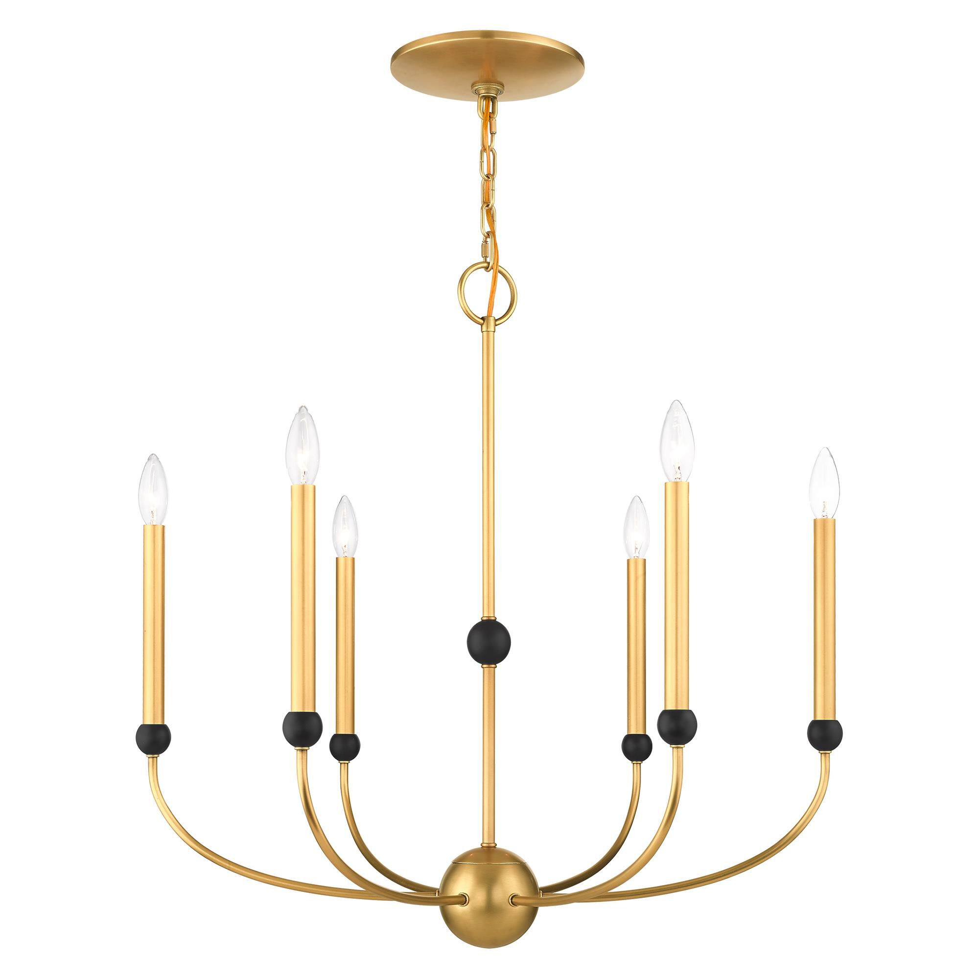 Cortlandt 6 Light Chandelier by Livex Lighting
