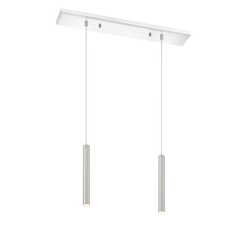 Forest 30 Inch 2 Light LED Linear Suspension Light by Z-Lite