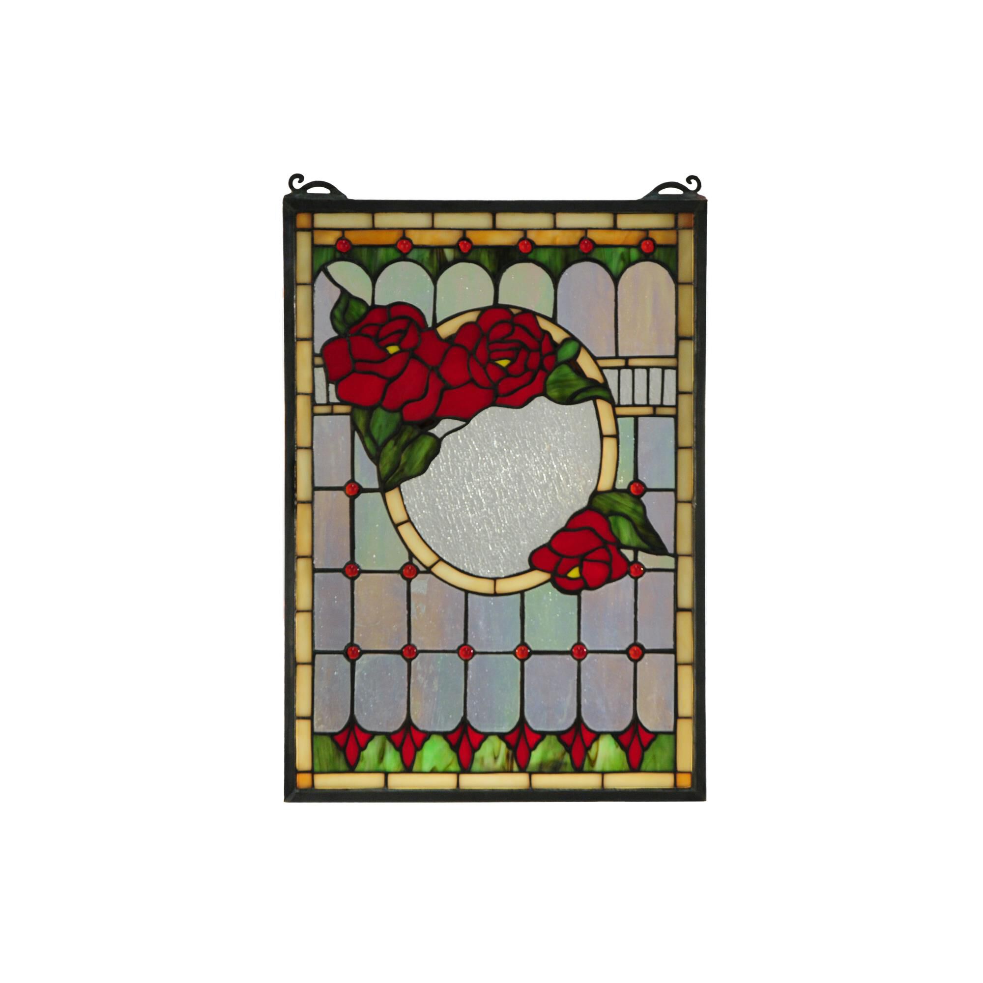 Shown with Flame-Beige-Red glass