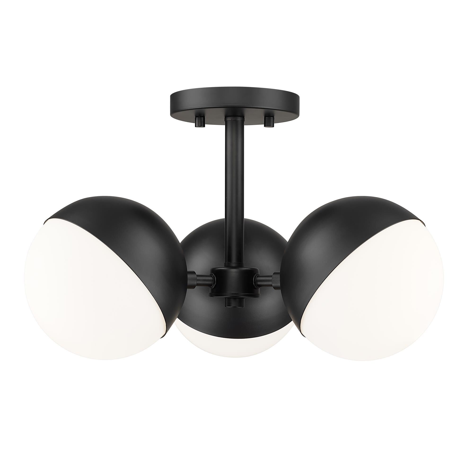 Realm Sphere 17 Inch Semi Flush Mount by Z Lite