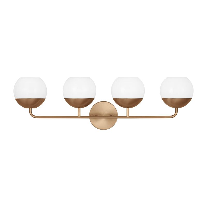 Sean Lavin Alvin 33 Inch 4 Light Bath Vanity Light by Visual Comfort Studio Collection