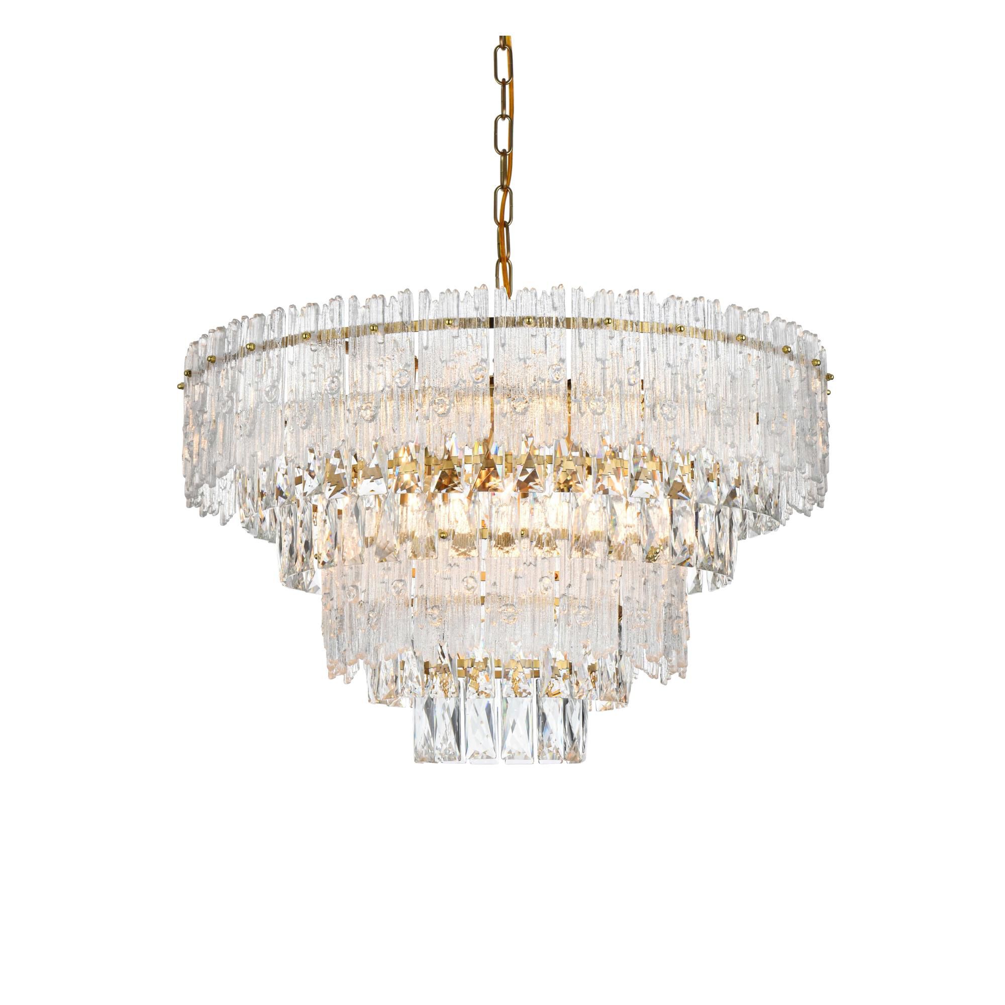 Emilia 25 Inch Chandelier by Elegant Lighting
