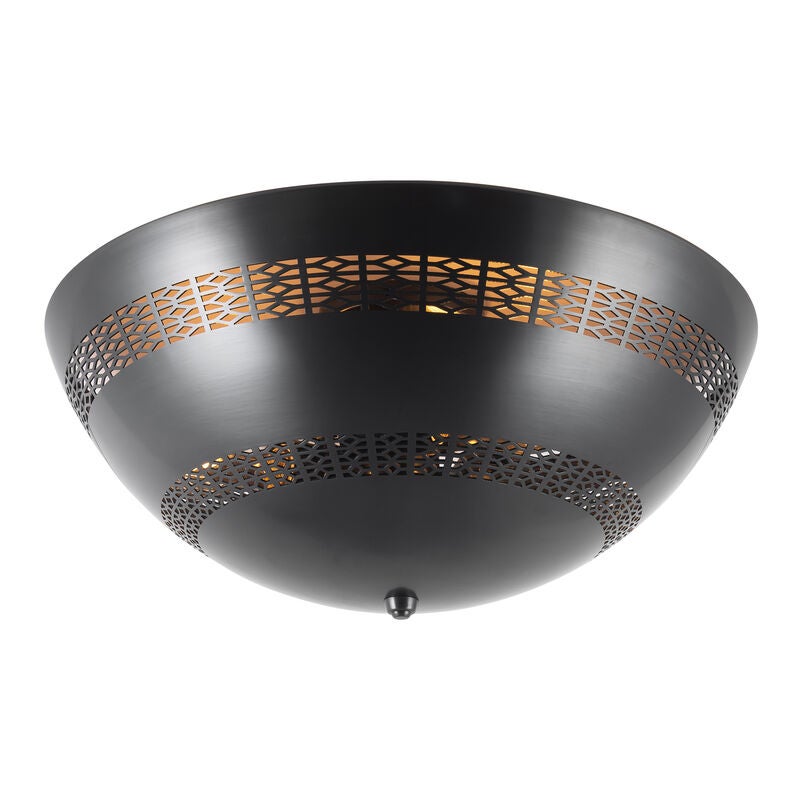 Peyton Fox Overland 18 Inch Semi Flush Mount by Alora Lighting