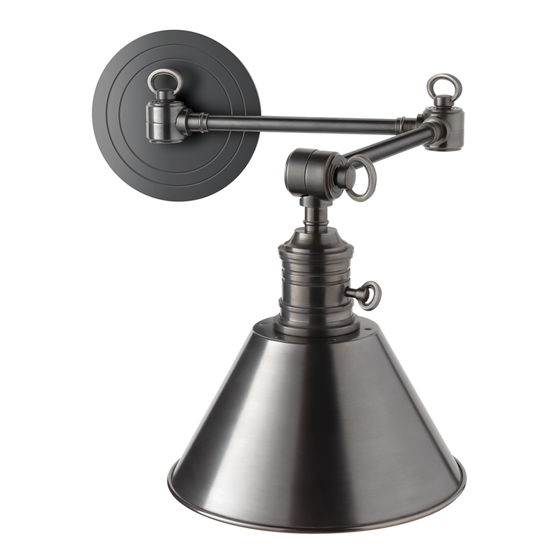 Garden City 23 Inch Wall Swing Lamp by Hudson Valley Lighting