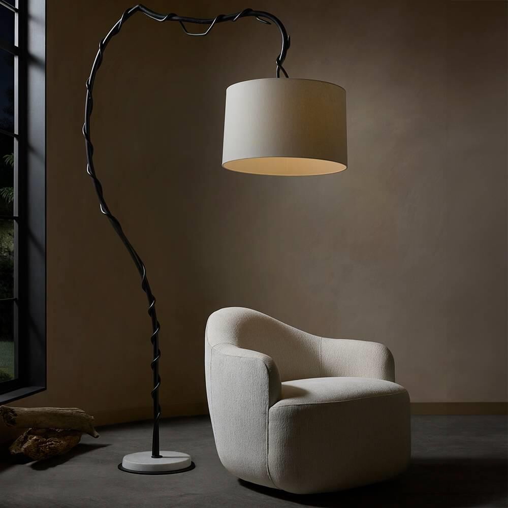 Muscadine 92 Inch Arc Lamp,