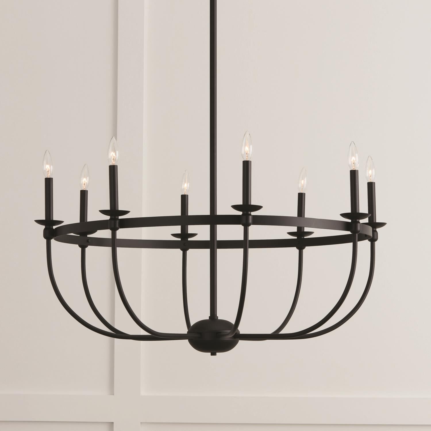 Rylann 38 Inch 8 Light Chandelier by Capital Lighting Fixture Company