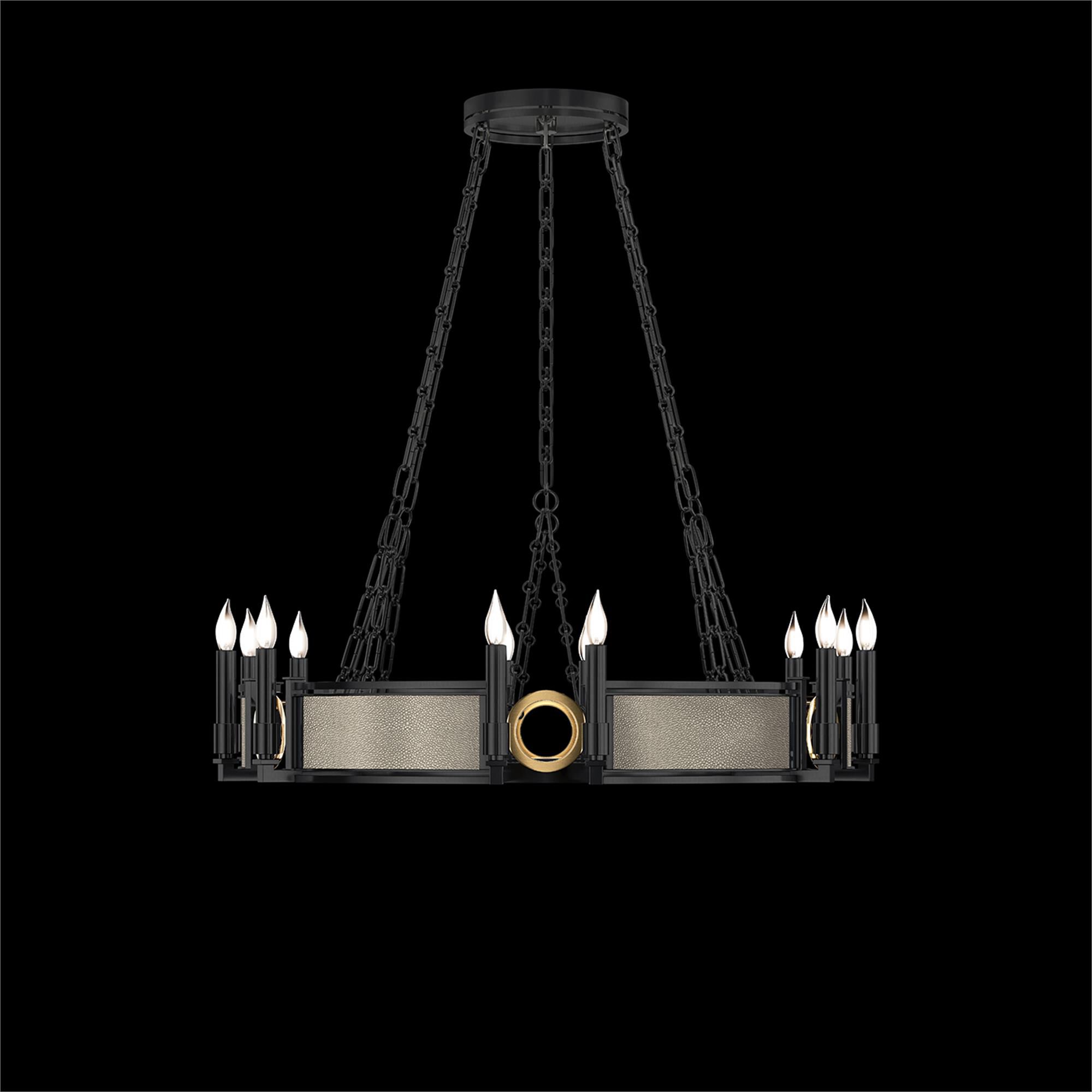 Mirage 36 Inch Chandelier by Fine Art Handcrafted Lighting