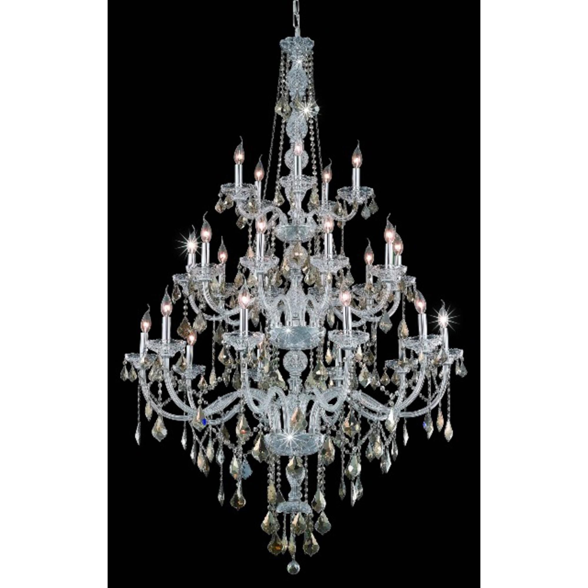 Verona 43 Inch 25 Light Chandelier by Elegant Lighting