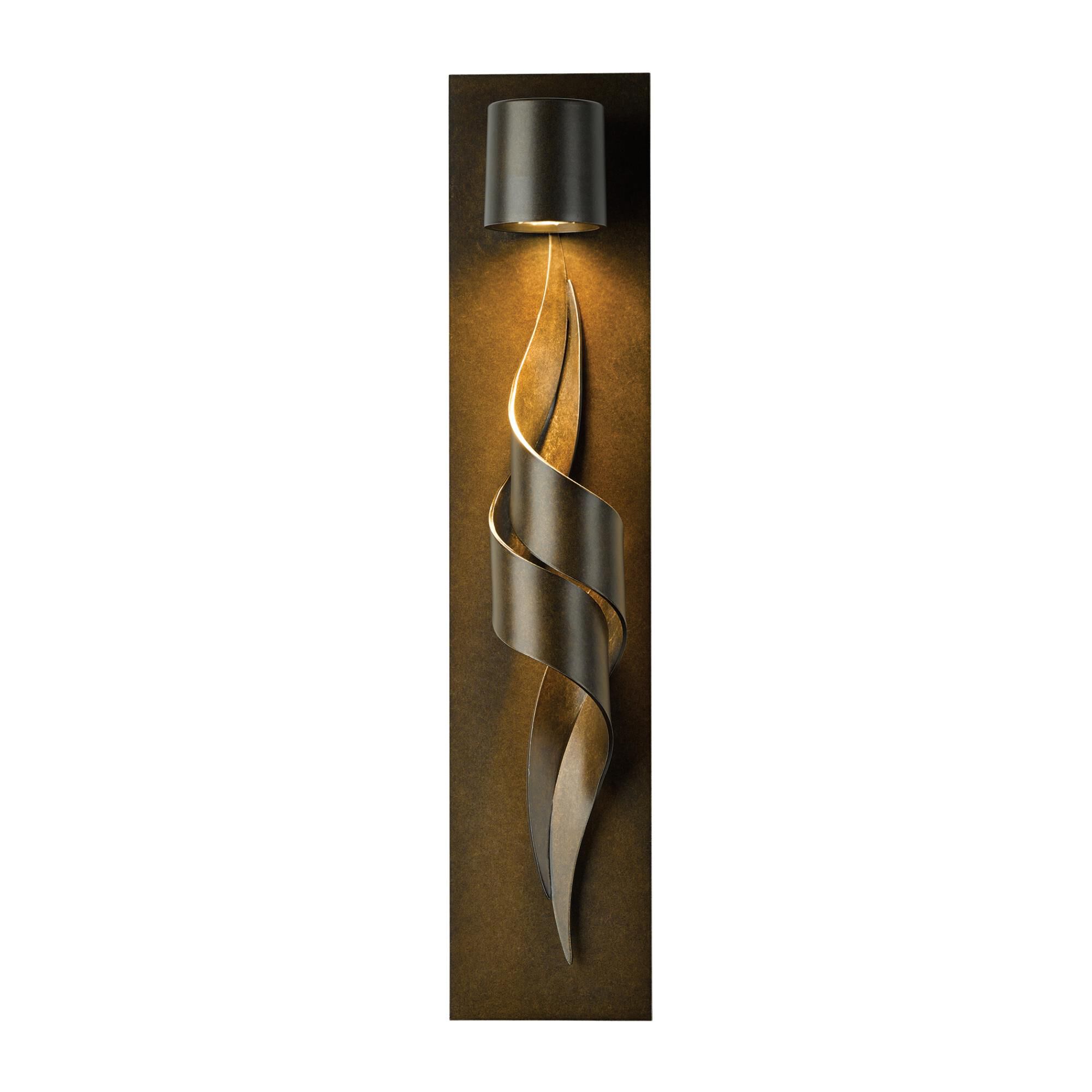 Hubbardton Forge Flux 23 Inch Tall Outdoor Wall Light