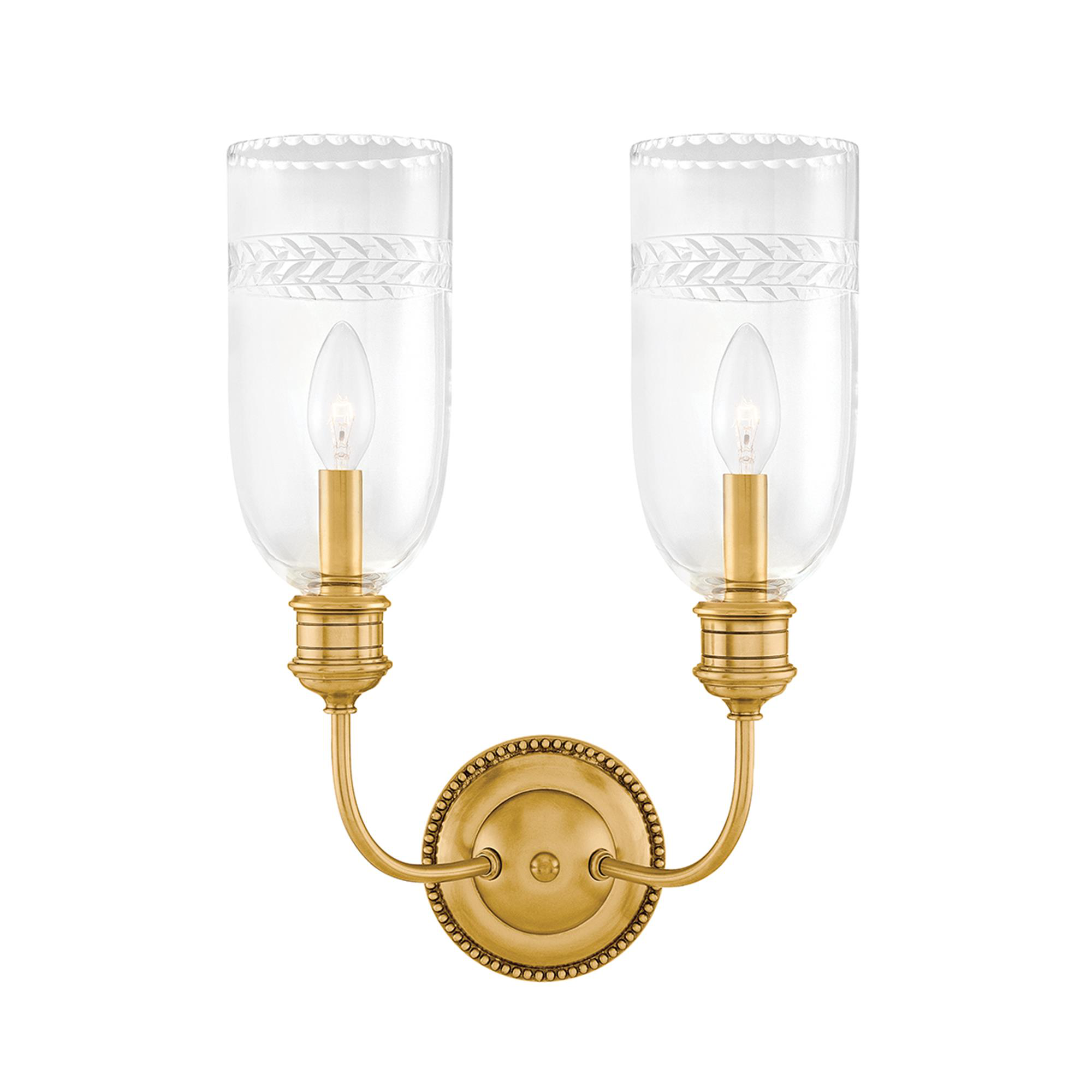 Lafayette 17 Inch 2 Light Wall Sconce,