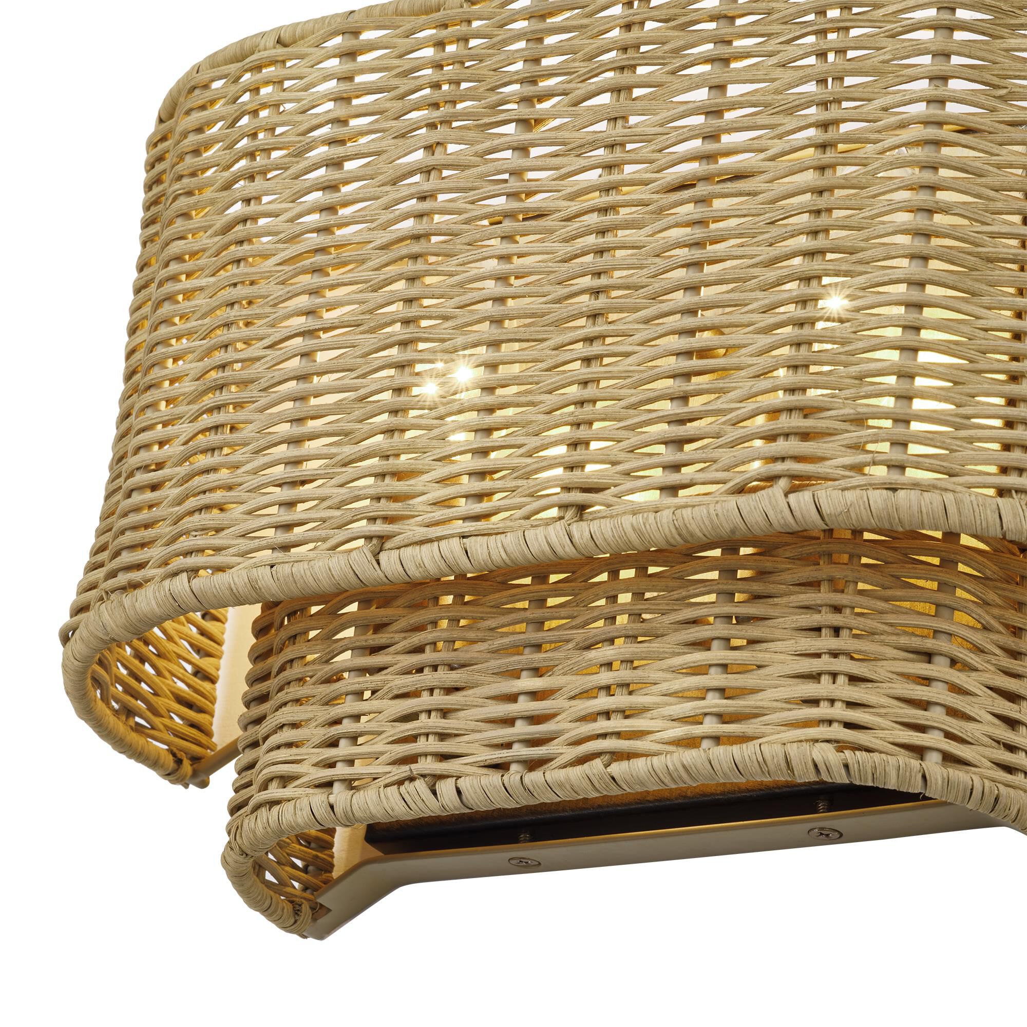 Weavington 8 Inch Wall Sconce by Livex Lighting