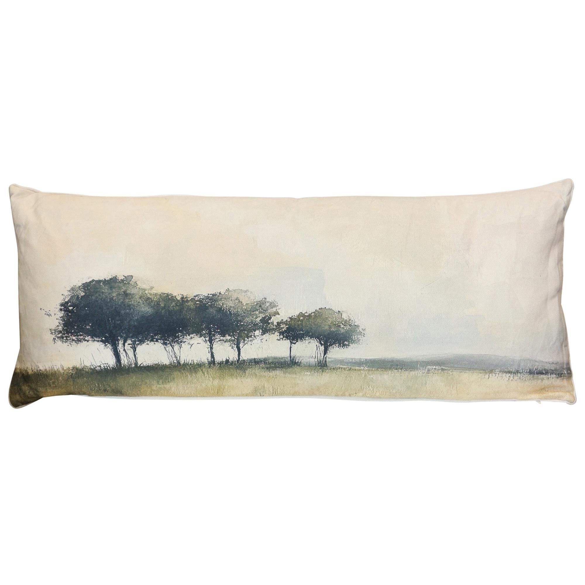 Tamara Day Quiet Meadow Tree Line 36 Inch Decorative Pillow by Stylecraft
