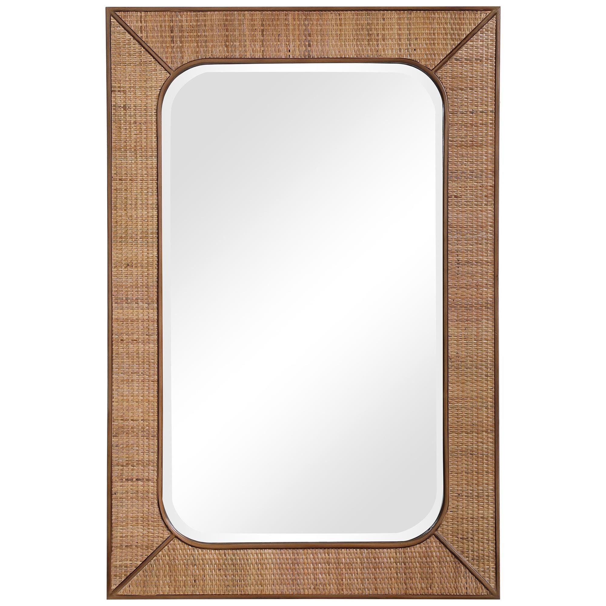 Uttermost Tahiti Rattan Mirror Decorative Mirrors by Uttermost