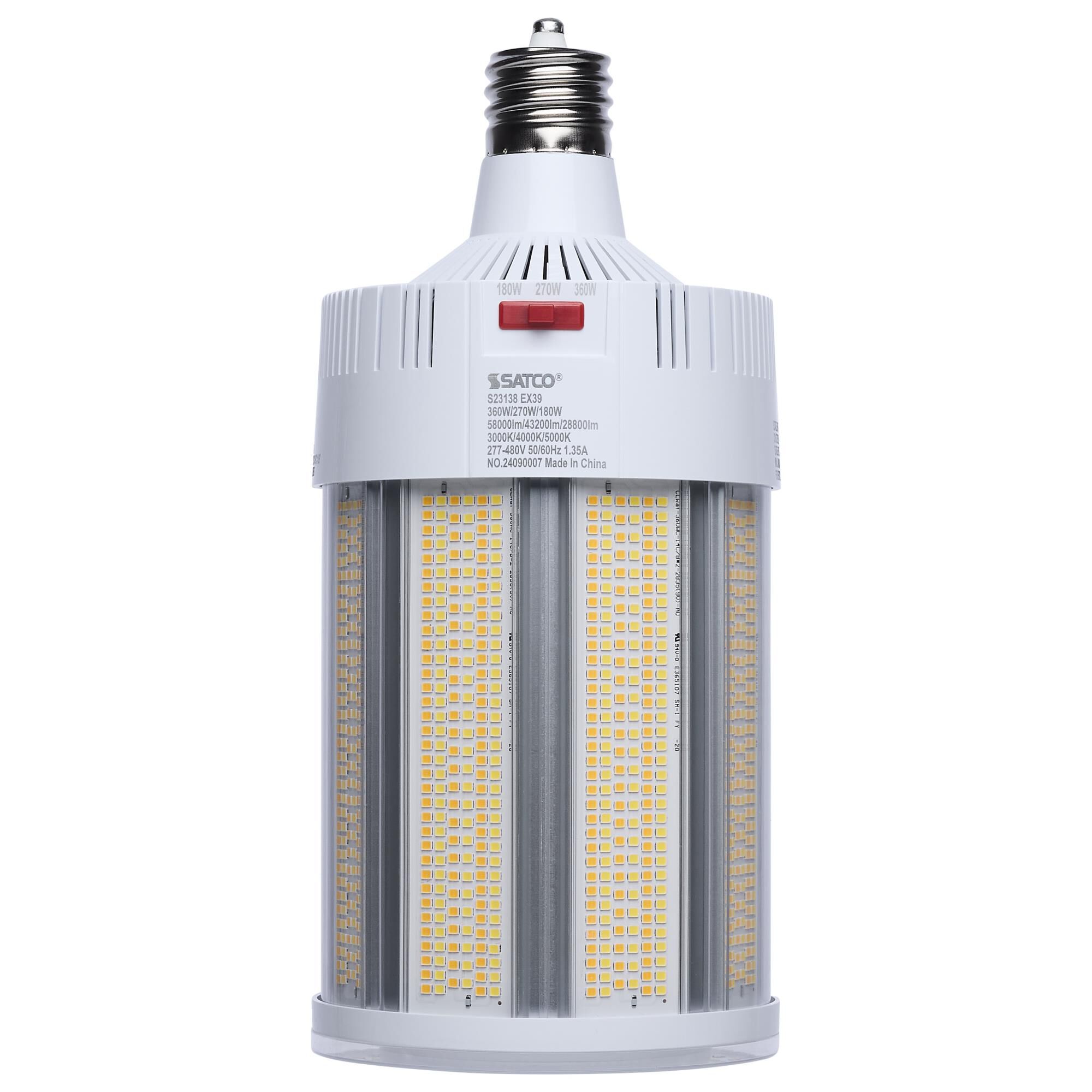 Dimmable 360 Watt 3000K LED Light Bulb by Satco